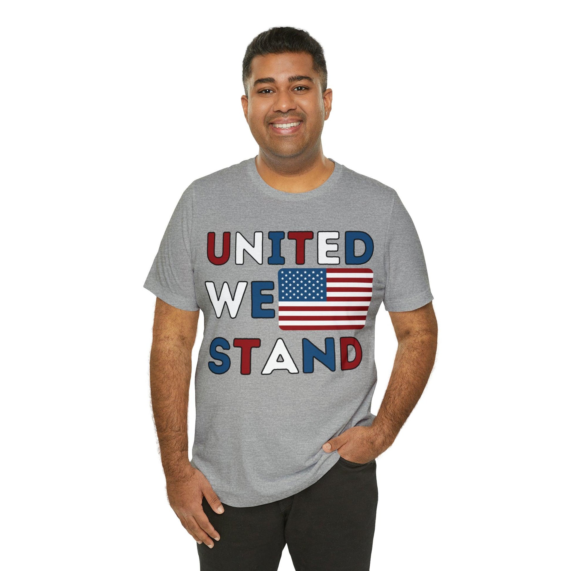 United We Stand shirt, USA Flag shirt, 4th of July shirt, Independence Day shirt - Giftsmojo