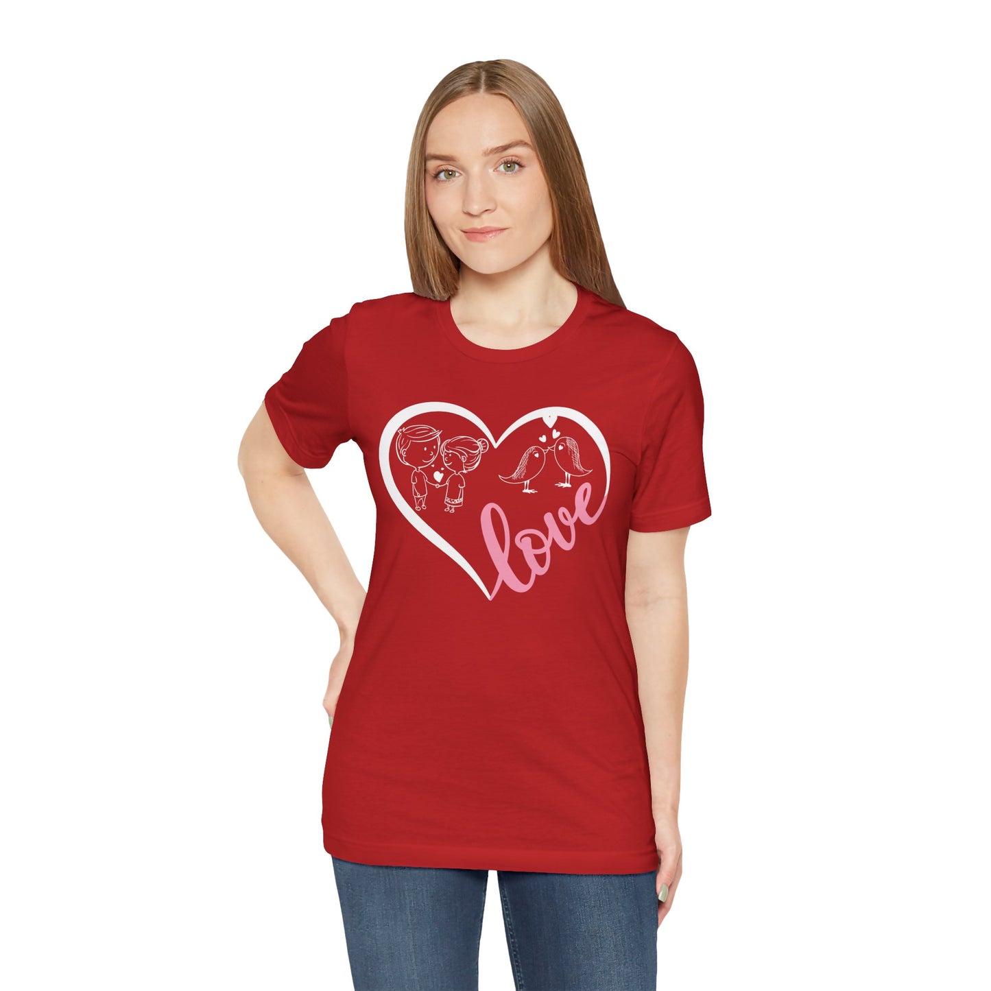 Love Heart Tee - T-Shirt