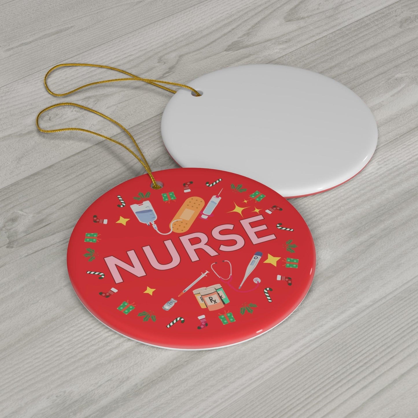 Nurse Christmas Ornament Nurse Ornament Nurse Christmas Tree Ornament Nurse Care Ornament Nurses Ornament Occupation Job - Giftsmojo