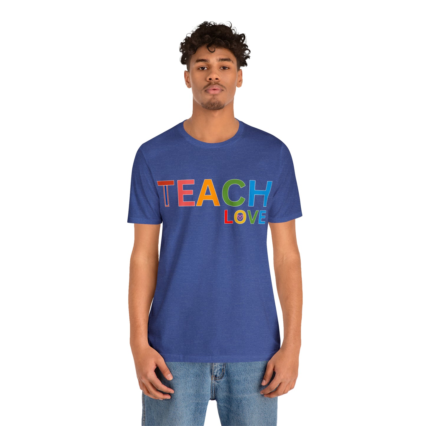 I Teach Love Shirt, Teacher Shirt, Teacher Appreciation Gift for Teachers