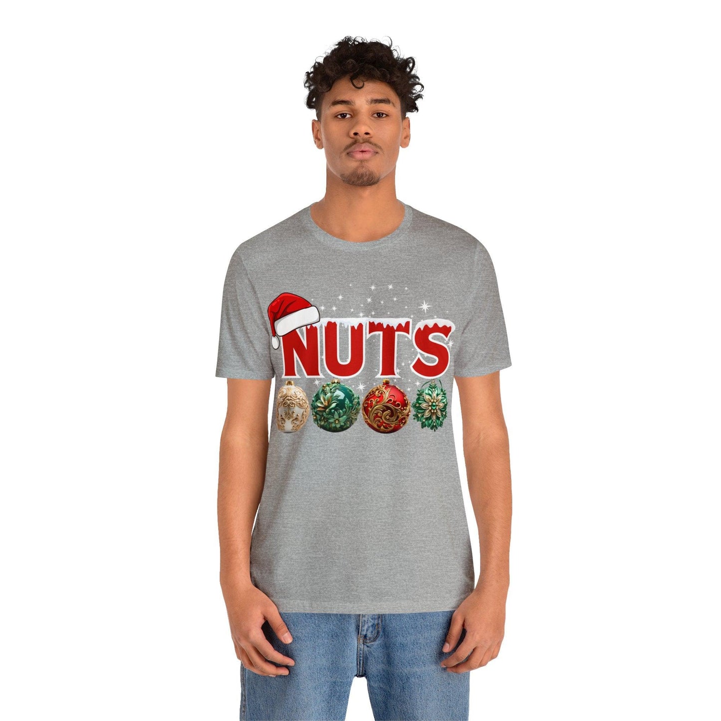 Funny Christmas Matching Shirt Chest Nuts Couples Matching Shirts Holiday Shirt Cute Christmas Shirt Couple Sweater, Family Tee - Giftsmojo