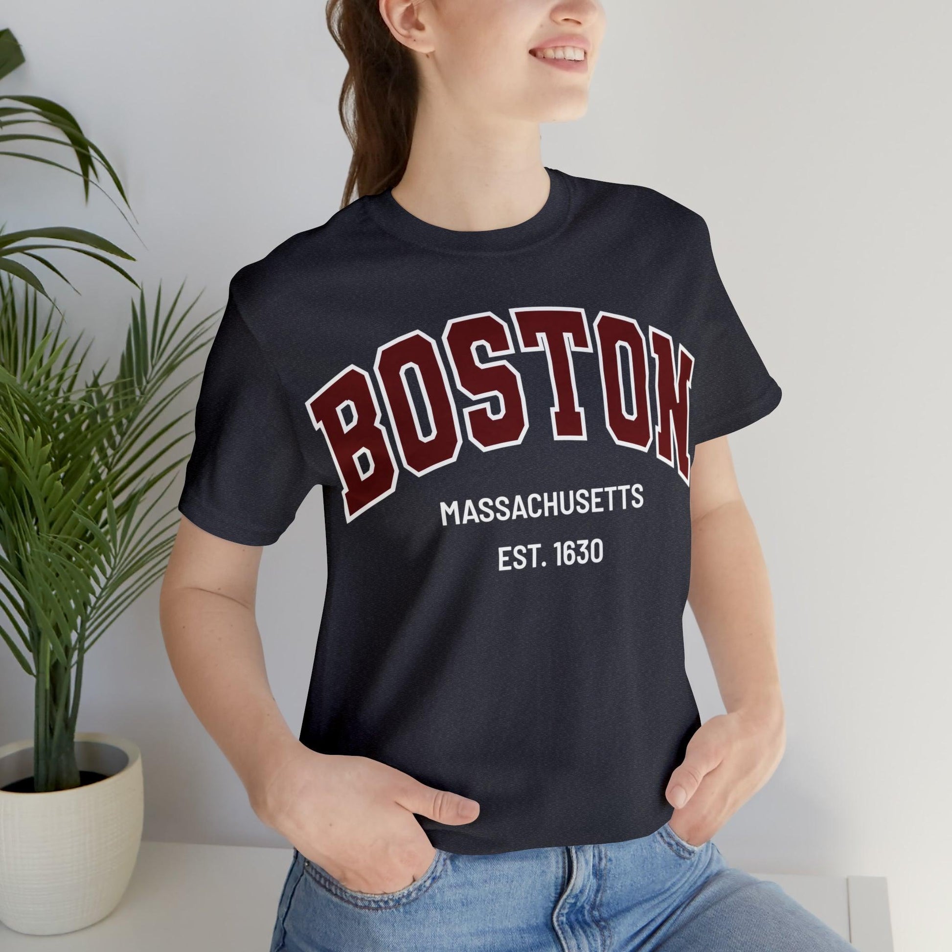 Boston Massachusetts T-shirt, Boston Shirt Boston Souvenir Boston TShirt, Boston Gift - Giftsmojo