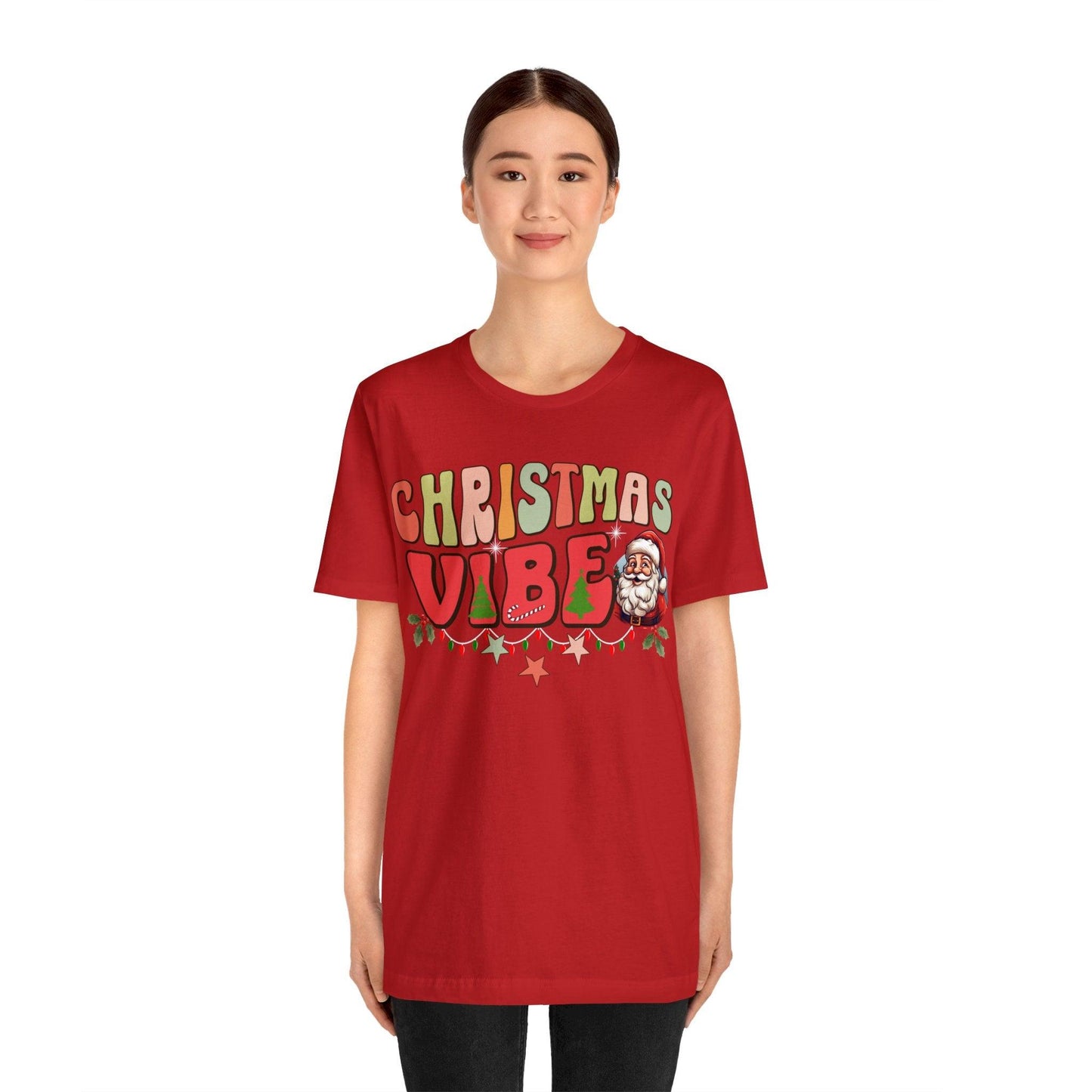 Cute Christmas Vibes Shirt Cute Christmas Vibe Holiday Shirt - Giftsmojo