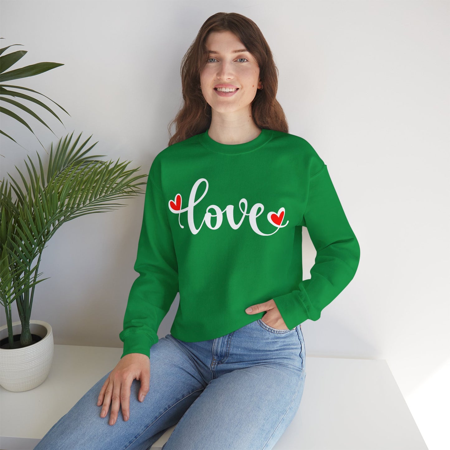 Love Sweatshirt - Unisex Crewneck