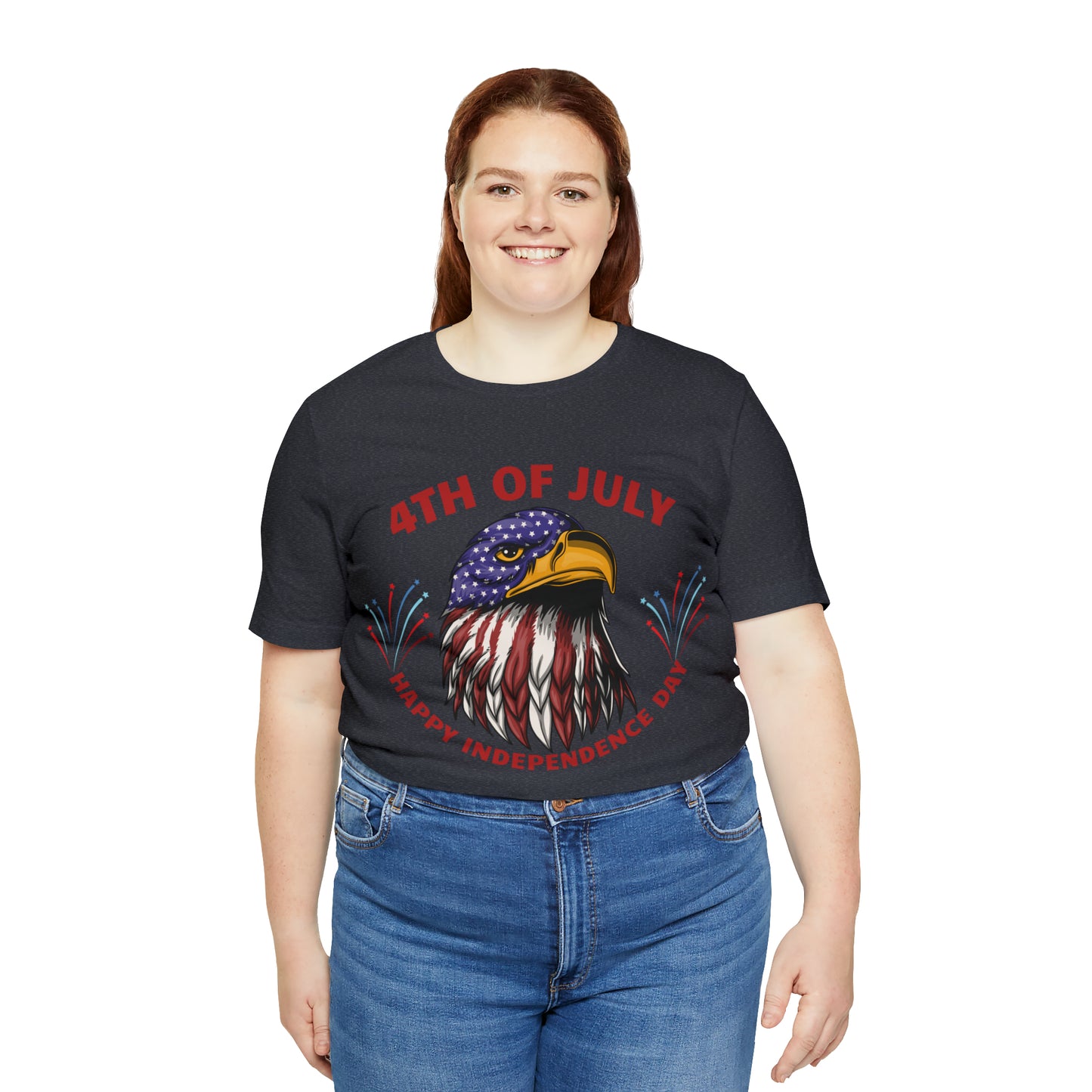 4th of July shirt, Happy Independence Day shirt, Casual Top Tee