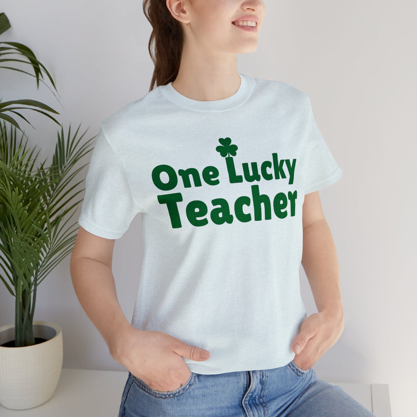 Feeling Lucky Shirt One Lucky Teacher Shirt Saint Patrick's Day Shirt St Paddy's Shirt
