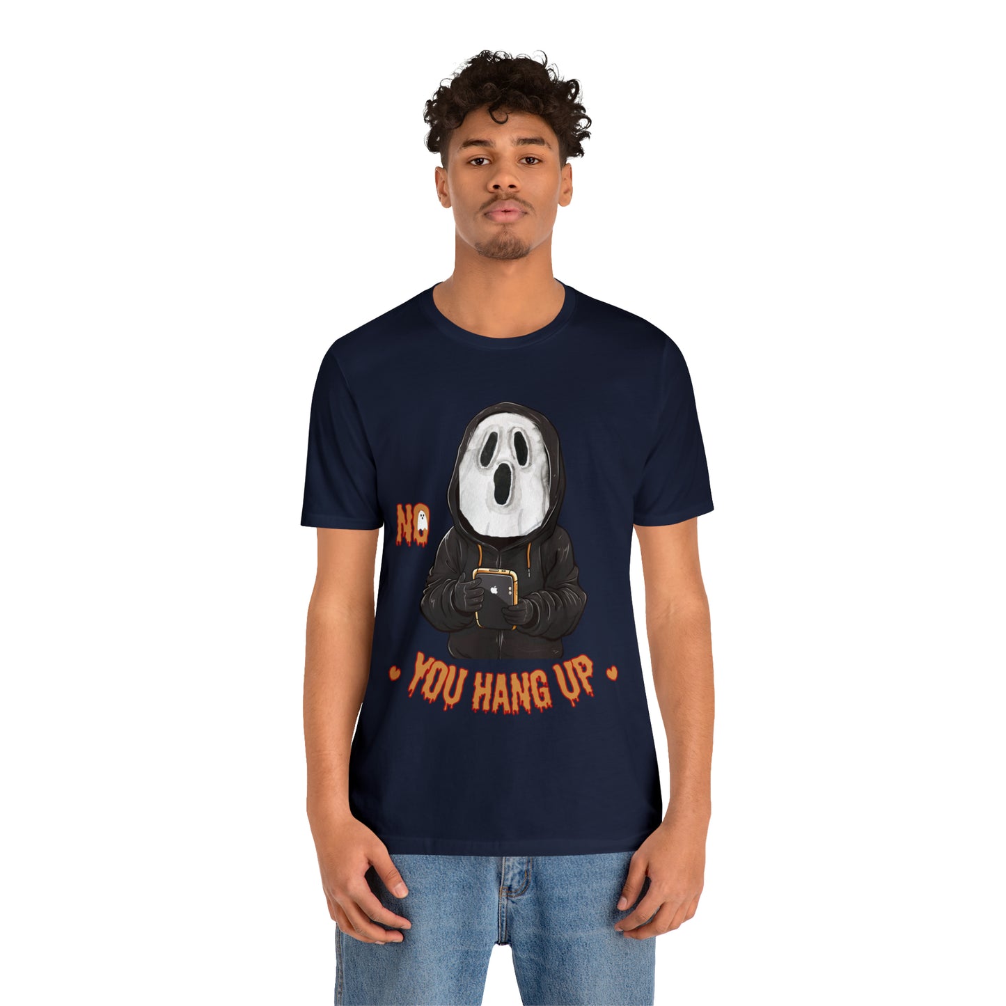 Elevate Your Halloween Style with the Playful 'No You Hang Up' Shirt Spooky shirt