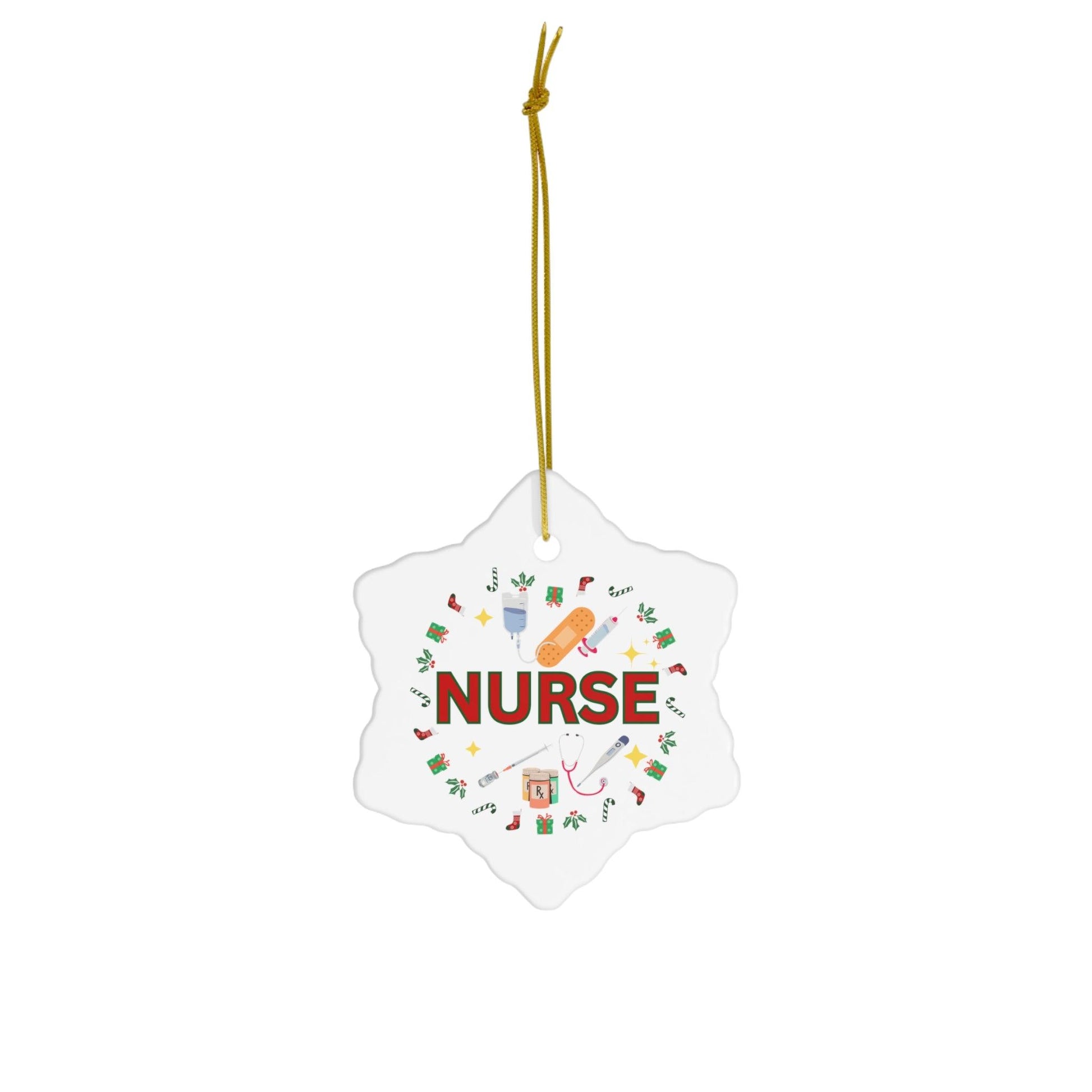 Nurse Christmas Ornament Nurse Ornament Nurse Christmas Tree Ornament Nurse Care Ornament Nurses Ornament Occupation Job - Giftsmojo