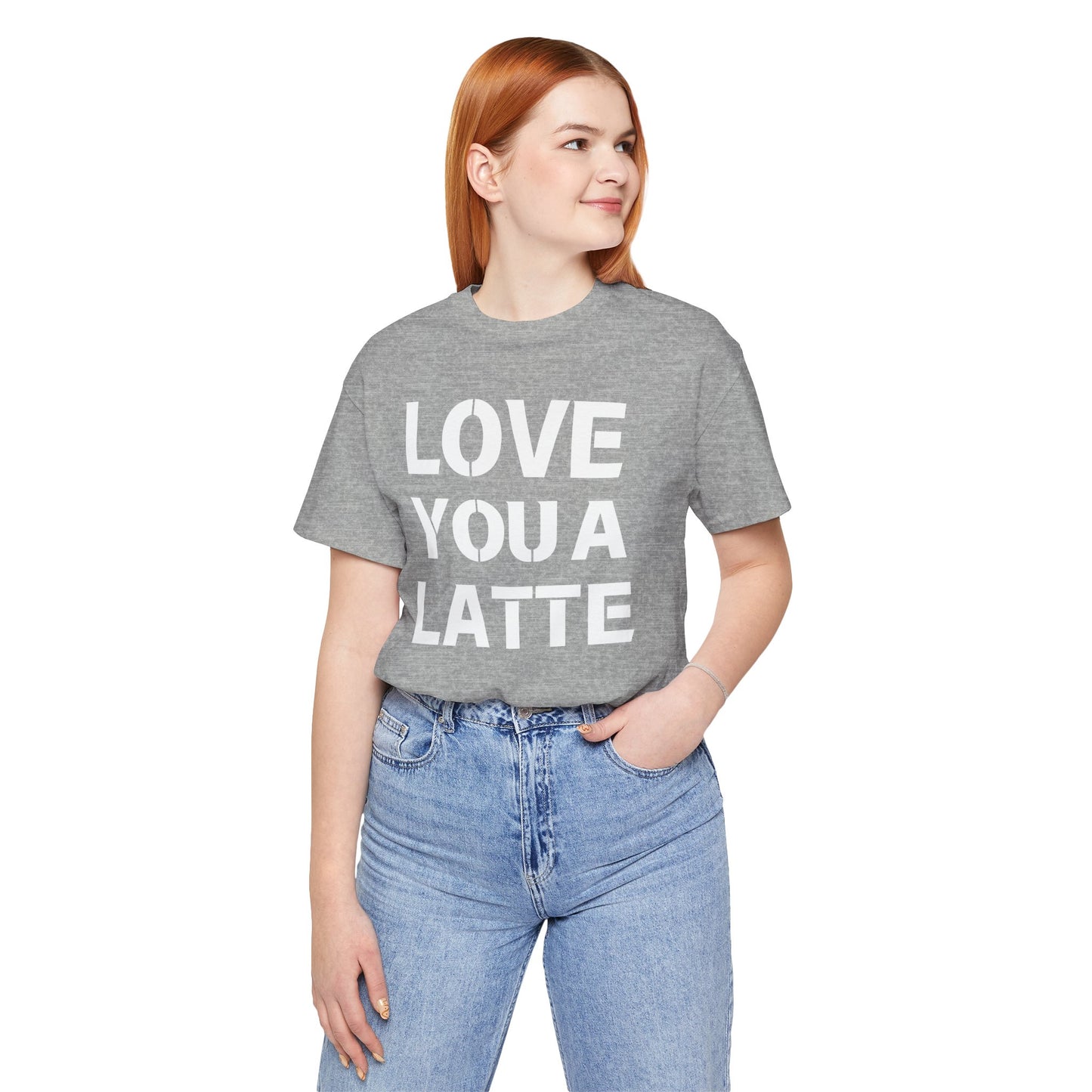 Coffee Lover Unisex Tee - Love You A Latte