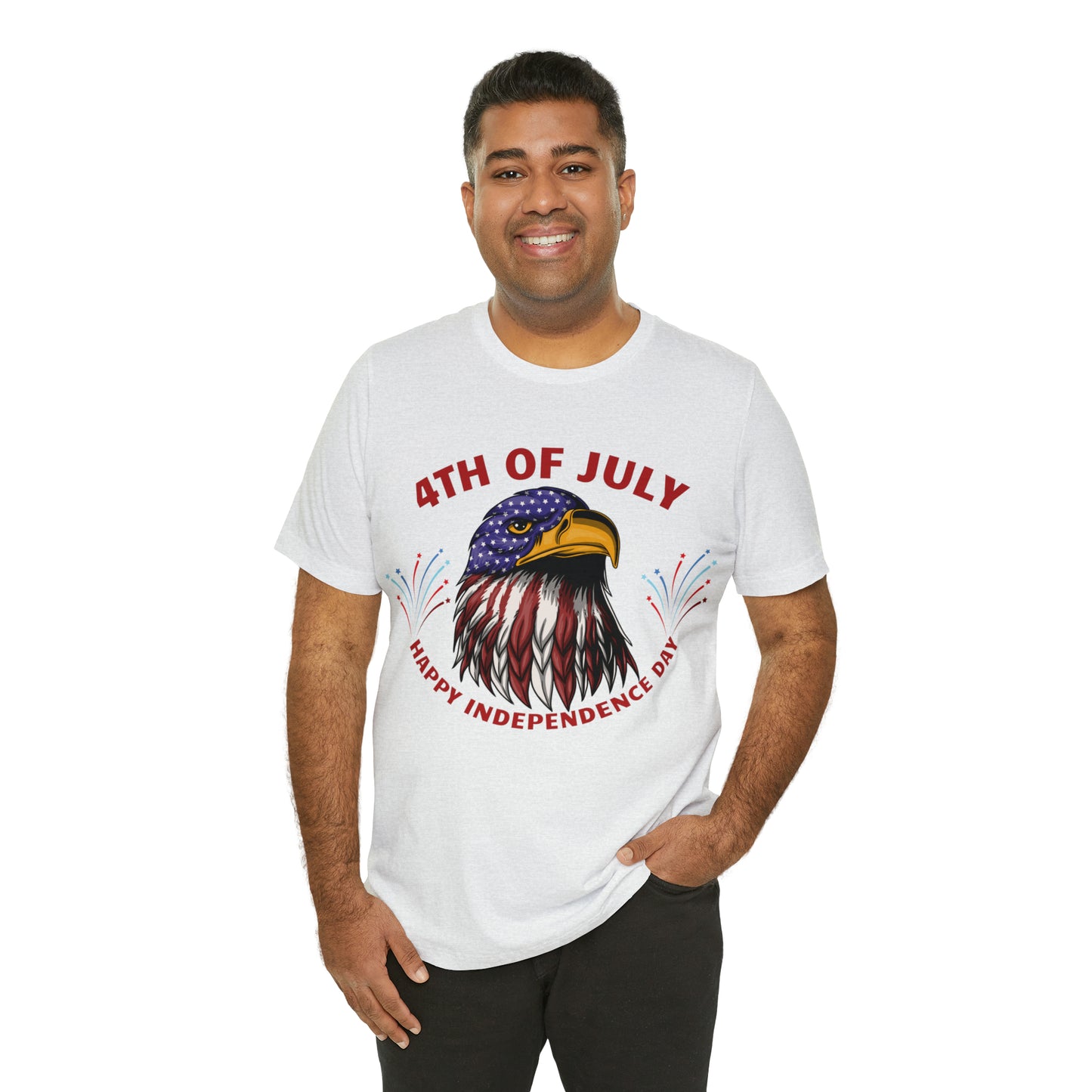 4th of July shirt, Happy Independence Day shirt, Casual Top Tee