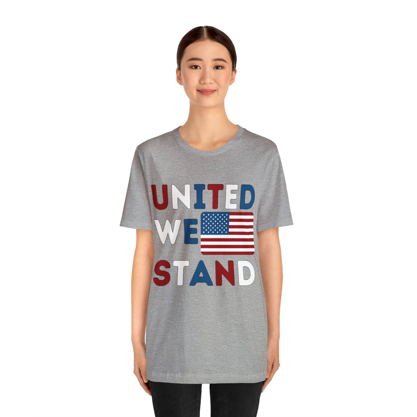 United We Stand shirt, USA Flag shirt, 4th of July shirt, Independence Day