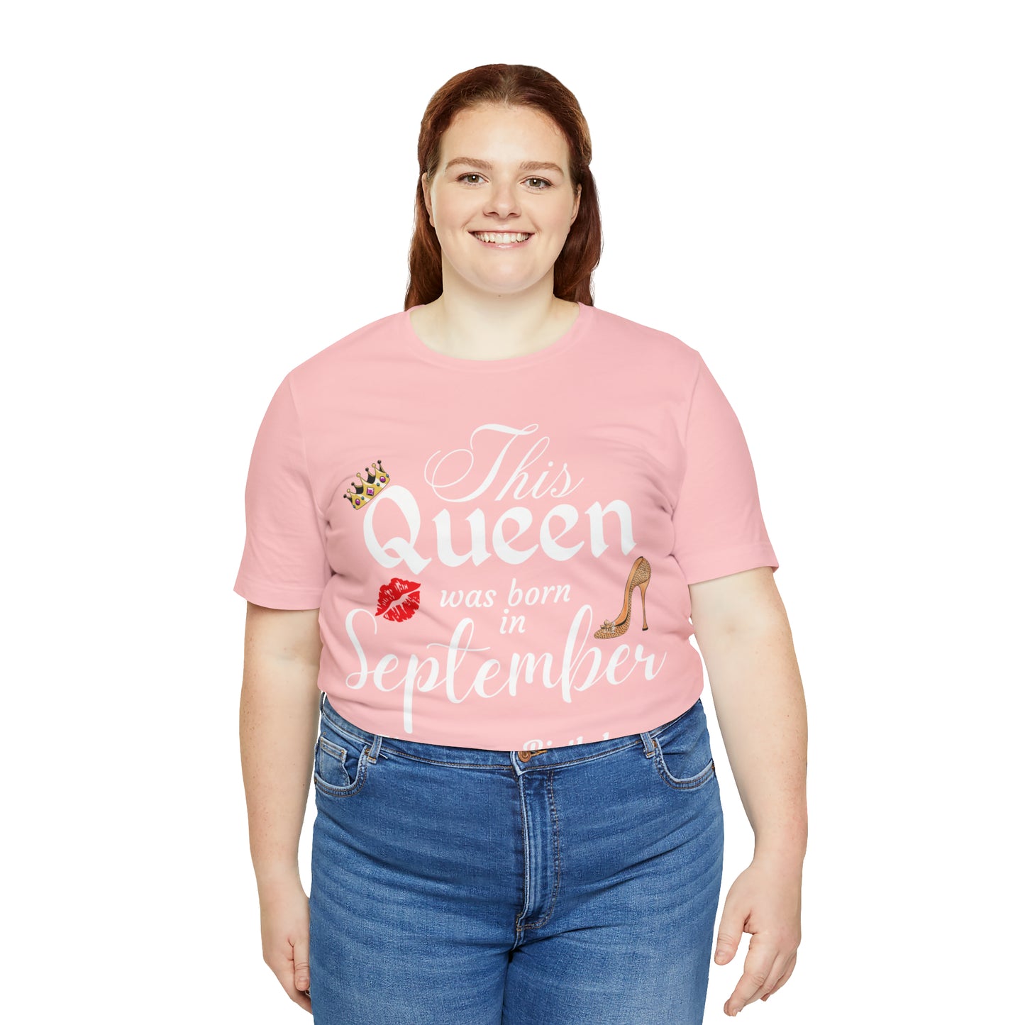 Birthday Queen Shirt, Gift for Birthday, This Queen was born in September Shirt, Funny Queen Shirt, Funny Birthday Shirt, Birthday Gift