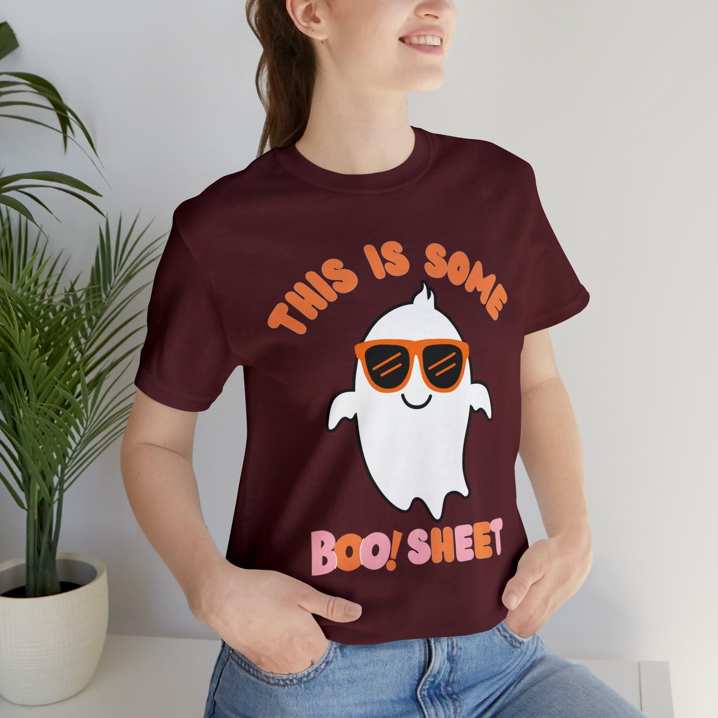 This Is Some Boo Sheet Funny Halloween Shirt Funny Halloween Costume Spooky Season Tee Funny Gift Shirt for Birthday Christmas Anniversary - Giftsmojo