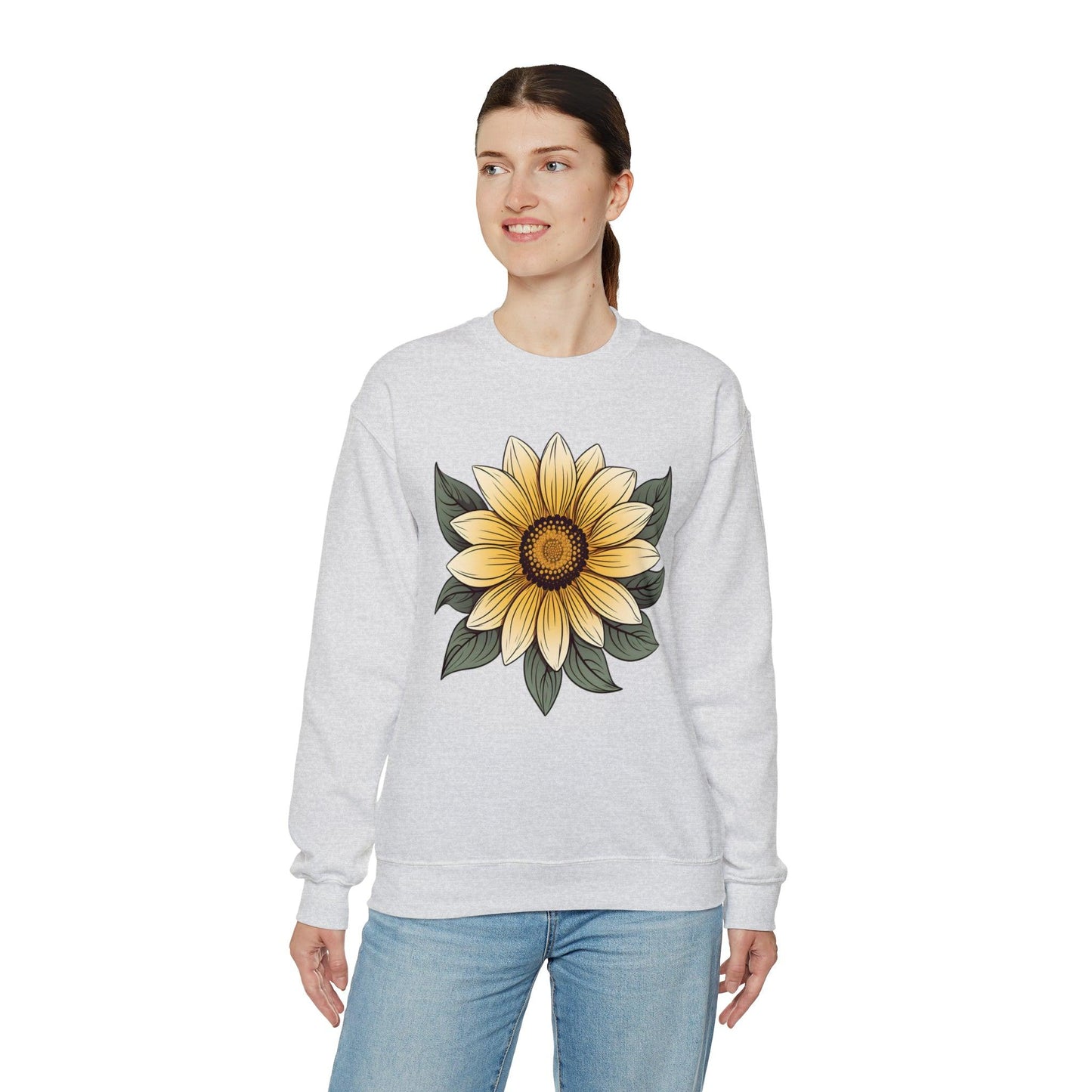 Flower Sweatshirt, Floral Sweatshirt Flower Sweatshirt Flower Sweater, Flower Shirt, Floral Print, Flower TShirt, Perfect Mothers Day Gift - Giftsmojo