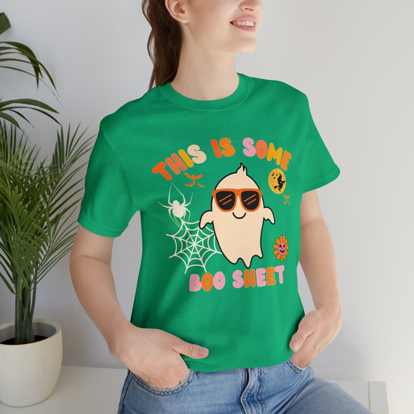 This Is Some Boo Sheet Funny Halloween Shirt Funny Halloween Costume Spooky Season Tee Funny Gift Shirt for Birthday Christmas Anniversary