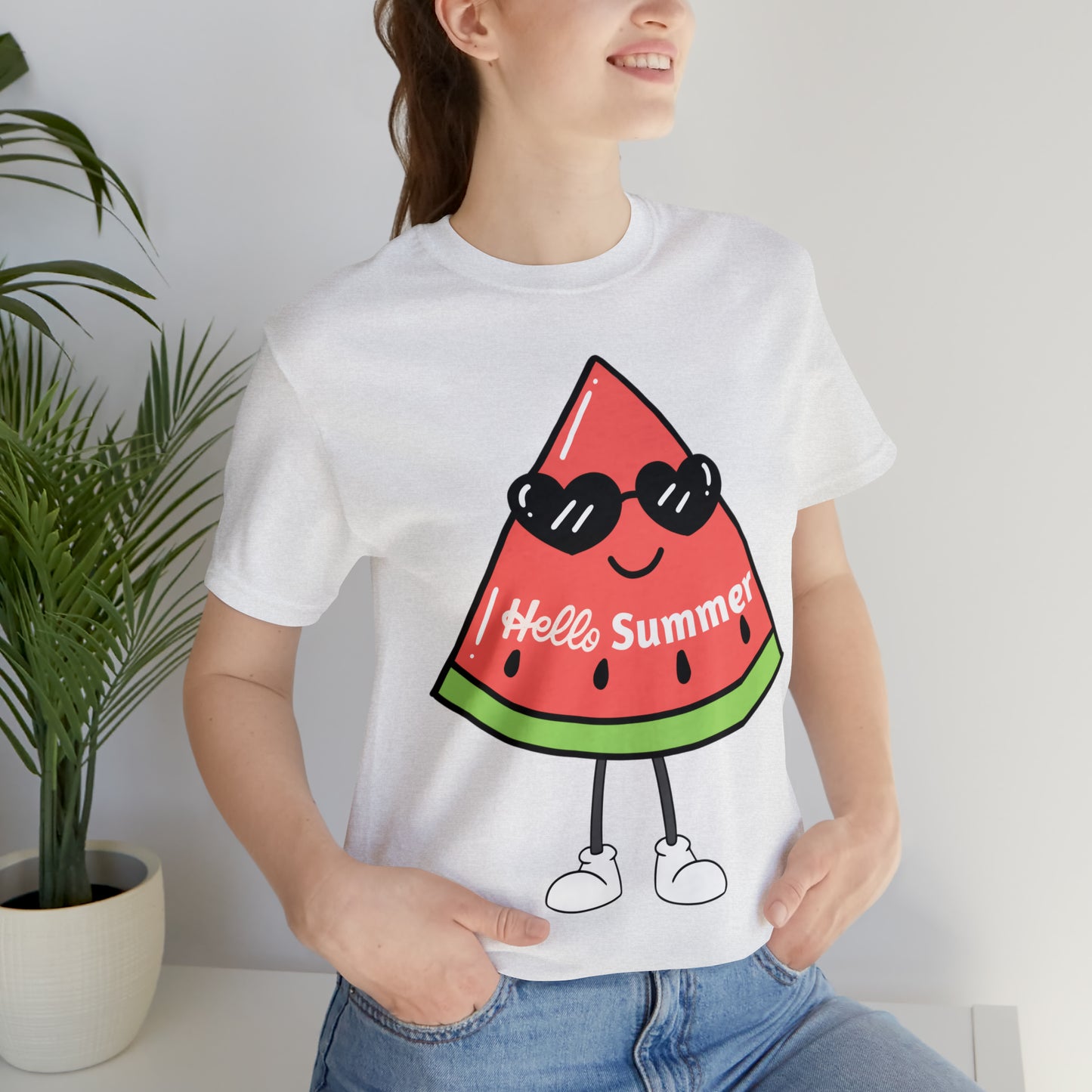 Funny Hello Summer Shirt, Summer shirts for women and men, Summer Casual Top Tee