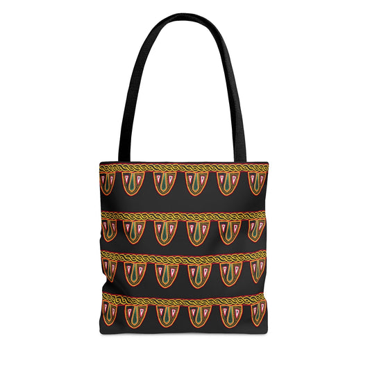 Bamenda Pattern Bag, Cameroon Pattern Tote Bag African Pattern Tote Bag Aesthetic Bag, Custom Tote Bag, All Over Print - Giftsmojo