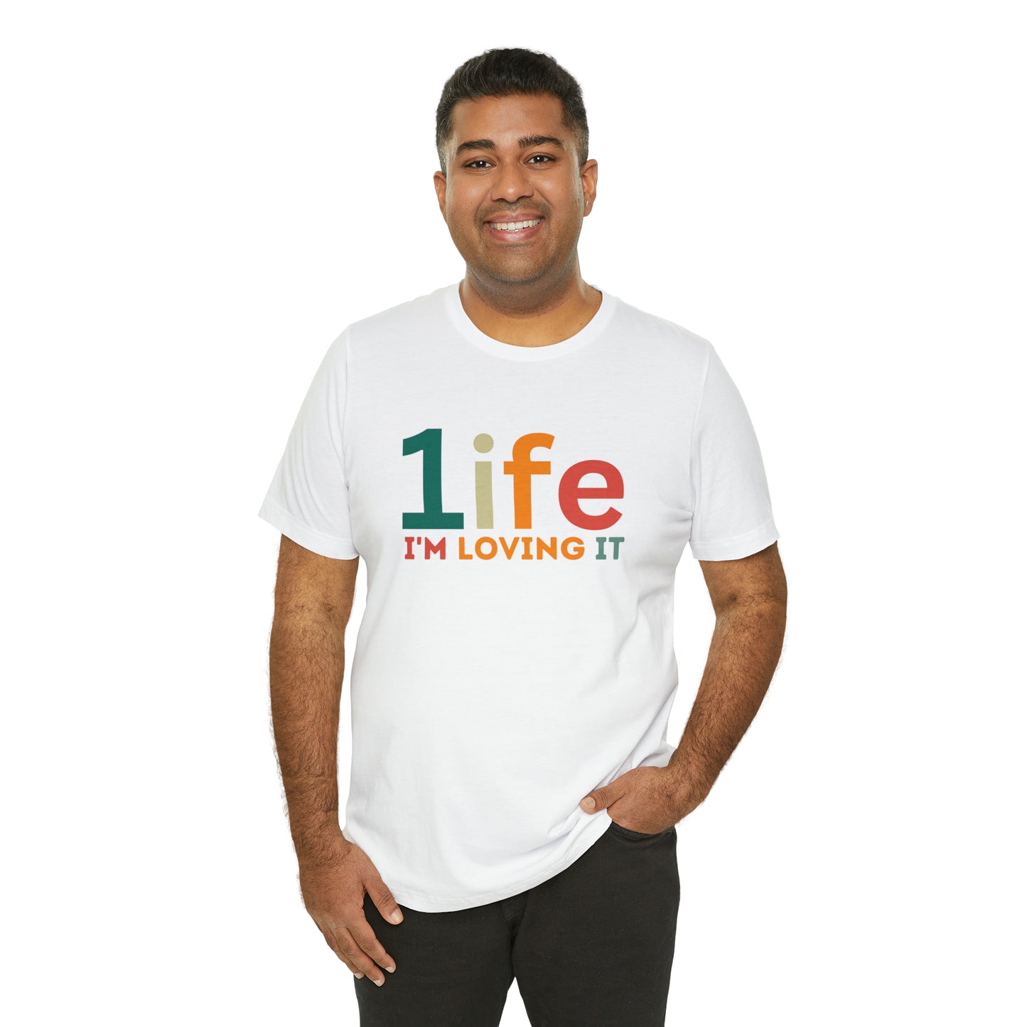 One life I'M Loving It Shirt Retro 1life shirt Live Your Life You Only Have One Life To Live Retro Shirt