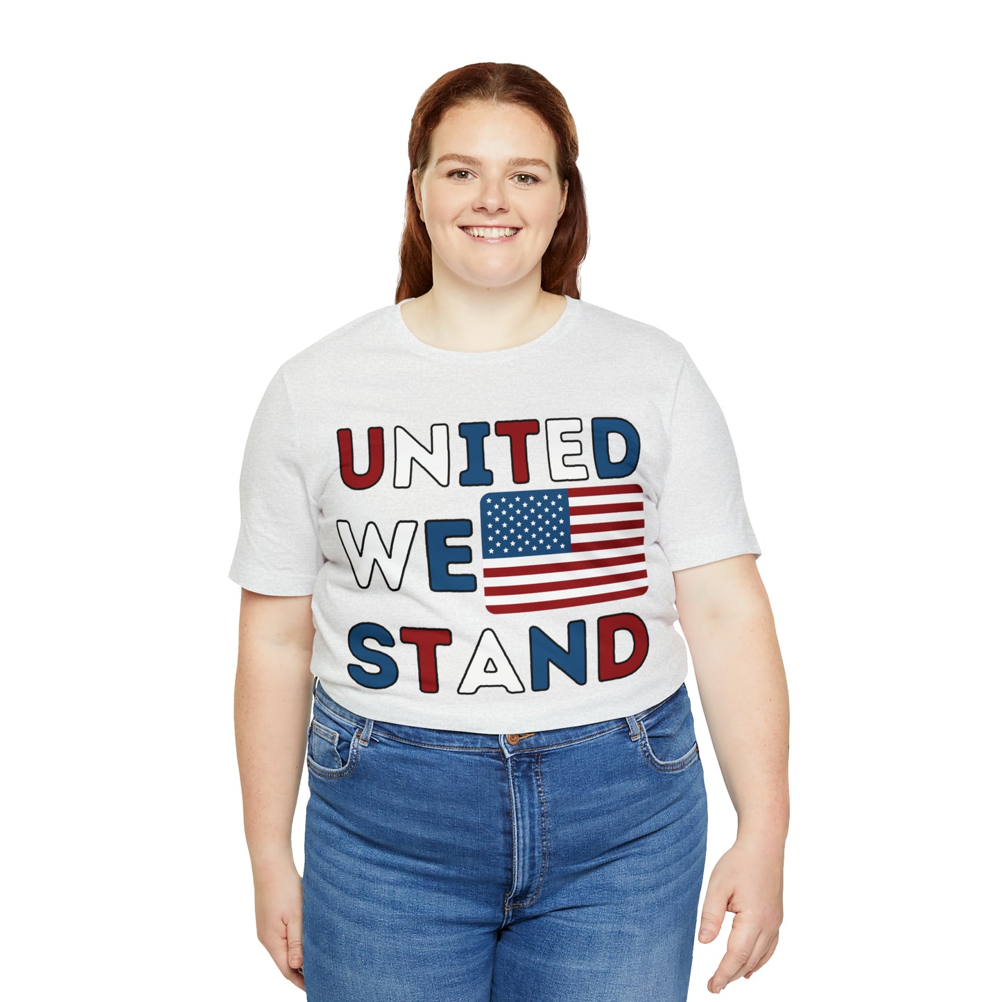 United We Stand shirt, USA Flag shirt, 4th of July shirt, Independence Day shirt