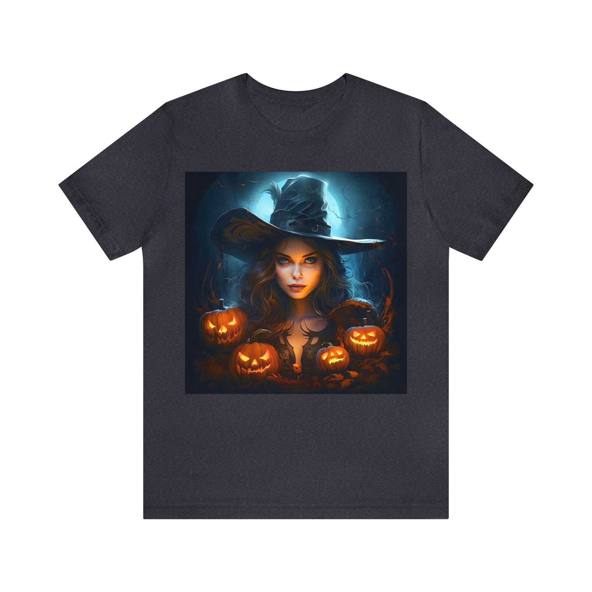 Spooky Witch Costume for women Spooky Season Vintage Halloween Shirt Moon Goddess Witch Shirt Halloween Costume Witch Shirt Halloween Party Tee - Giftsmojo