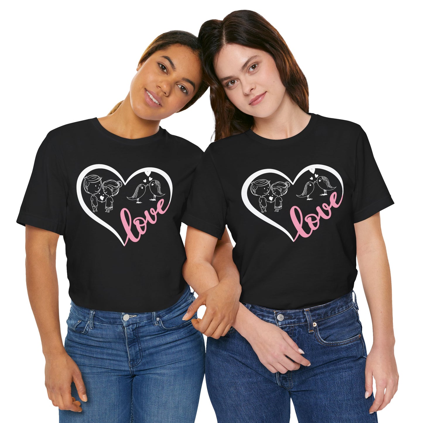 Love Heart Tee - T-Shirt