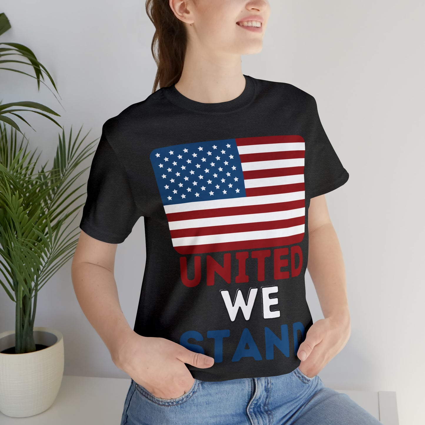 United We Stand shirt, USA Flag shirt, 4th of July shirt, Independence Day