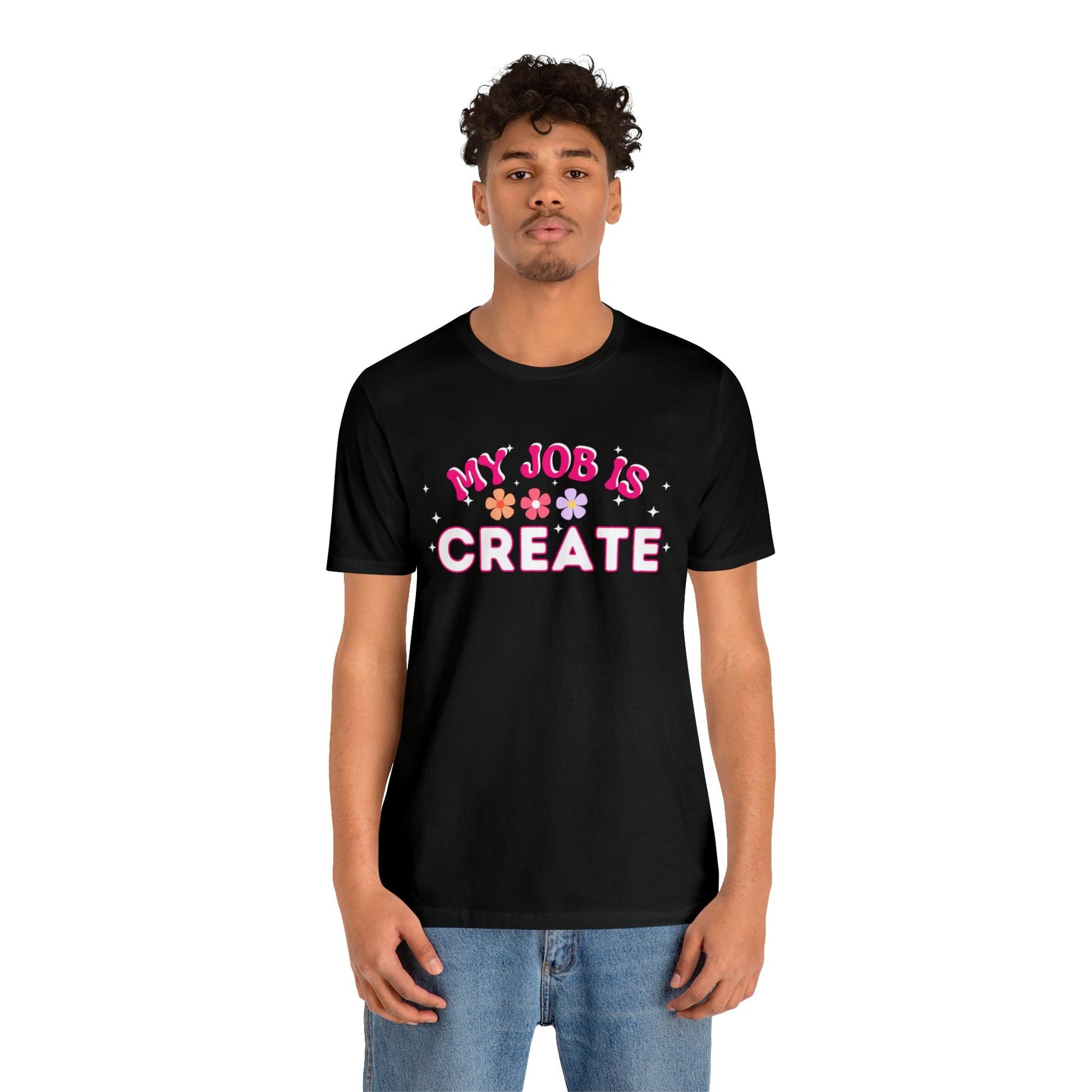 My Job is Create Shirt Artist Shirt, Content Creator Shirt Blogger Shirt Vlogger Shirt, Youtuber shirt - Giftsmojo