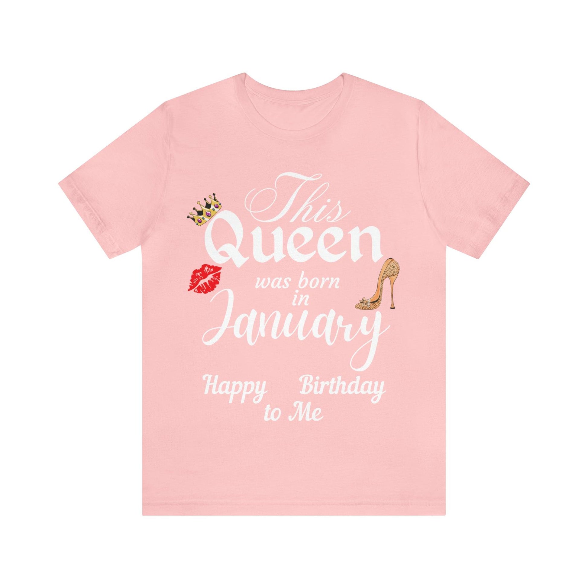 Birthday Queen Shirt, Gift for Birthday, This Queen was born in January Shirt, Funny Queen Shirt, Funny Birthday Shirt, Birthday Gift - Giftsmojo