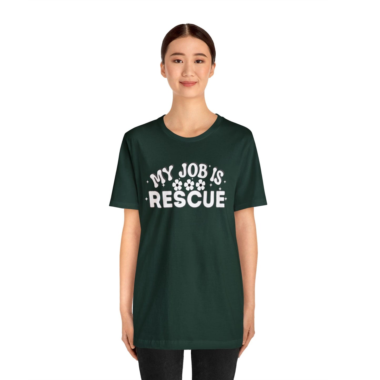 My Job is Rescue Shirt Firefighter Shirt Coast Guard Shirt - Giftsmojo