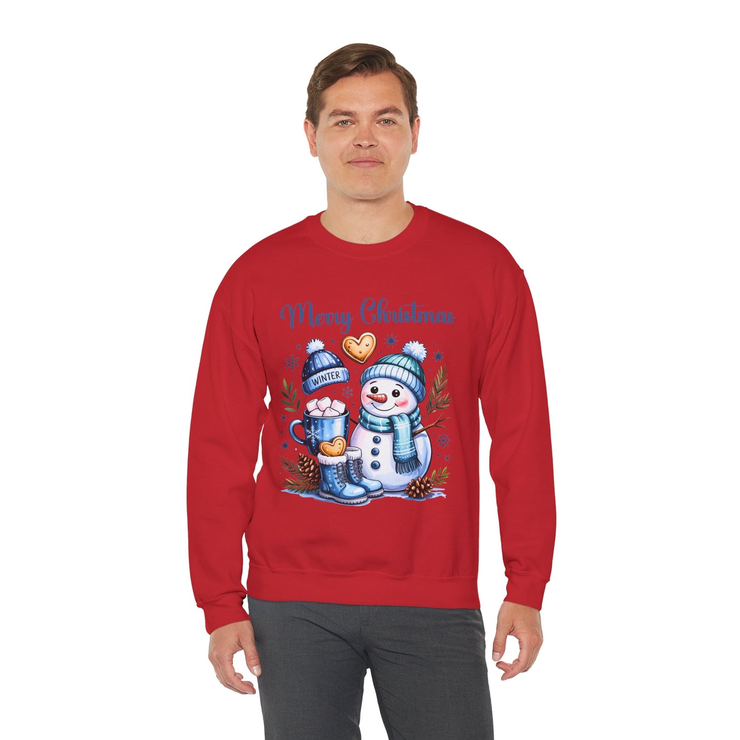 Christmas Snowman Holiday Sweatshirt