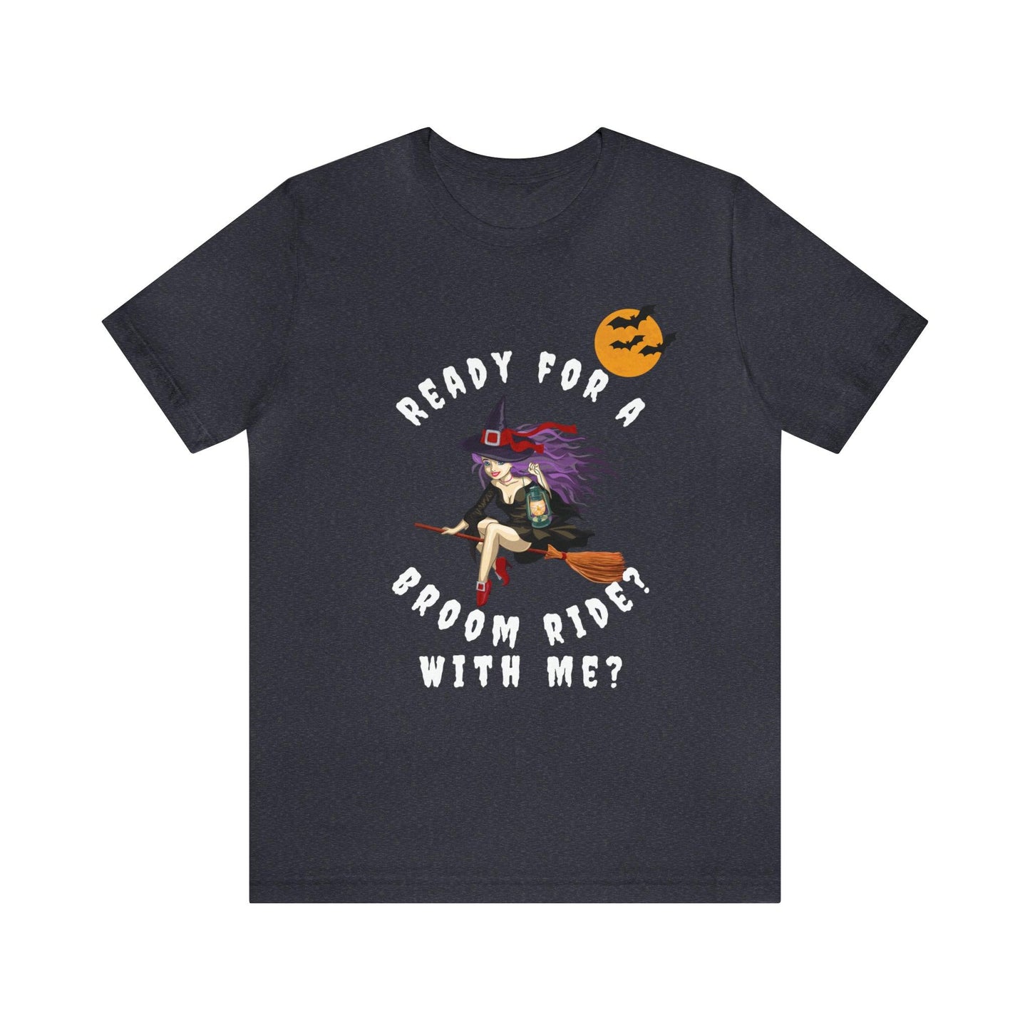 Ready for A Broom Ride Vintage Witch Shirts Funny Witch Shirt Witch Gift Halloween Shirt Halloween Clothes Halloween Vibes Halloween Outfit - Giftsmojo