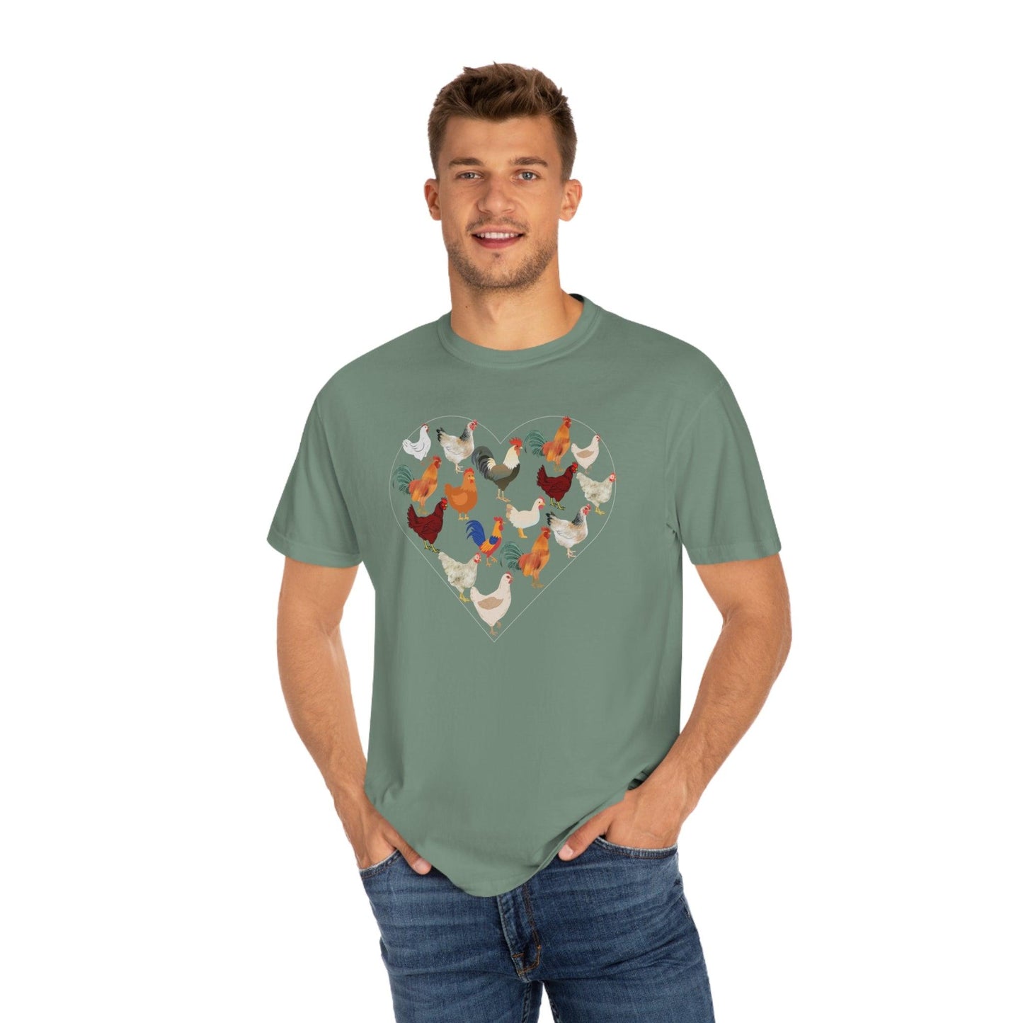 Chicken Shirt Chicken Tee Chicken Owner Gift - Gift For Chicken Lover gift, Chicken lover shirt