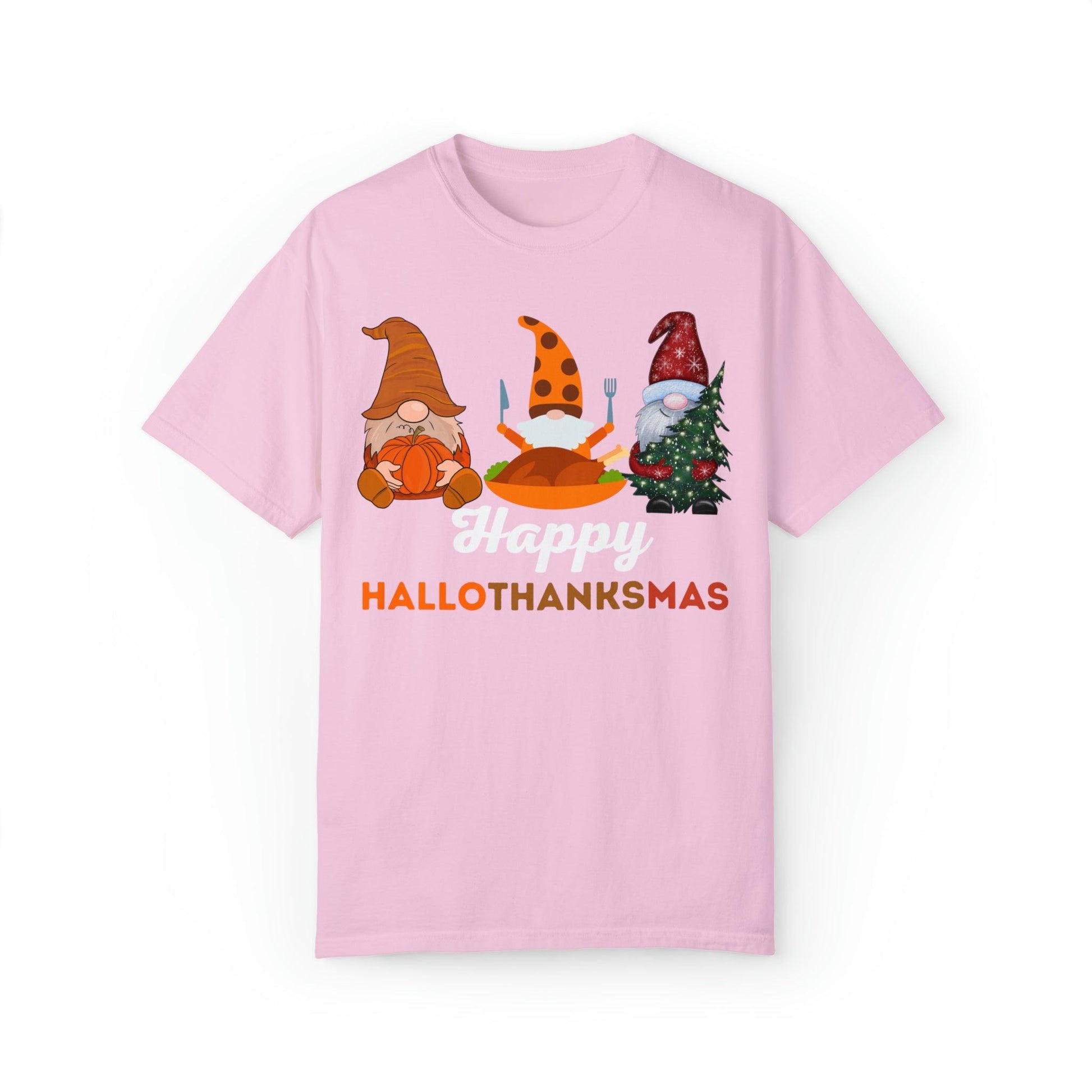 Happy HALLOTHANKSMAS Gift for Fall Halloween Thanksgiving Christmas Gift - Giftsmojo