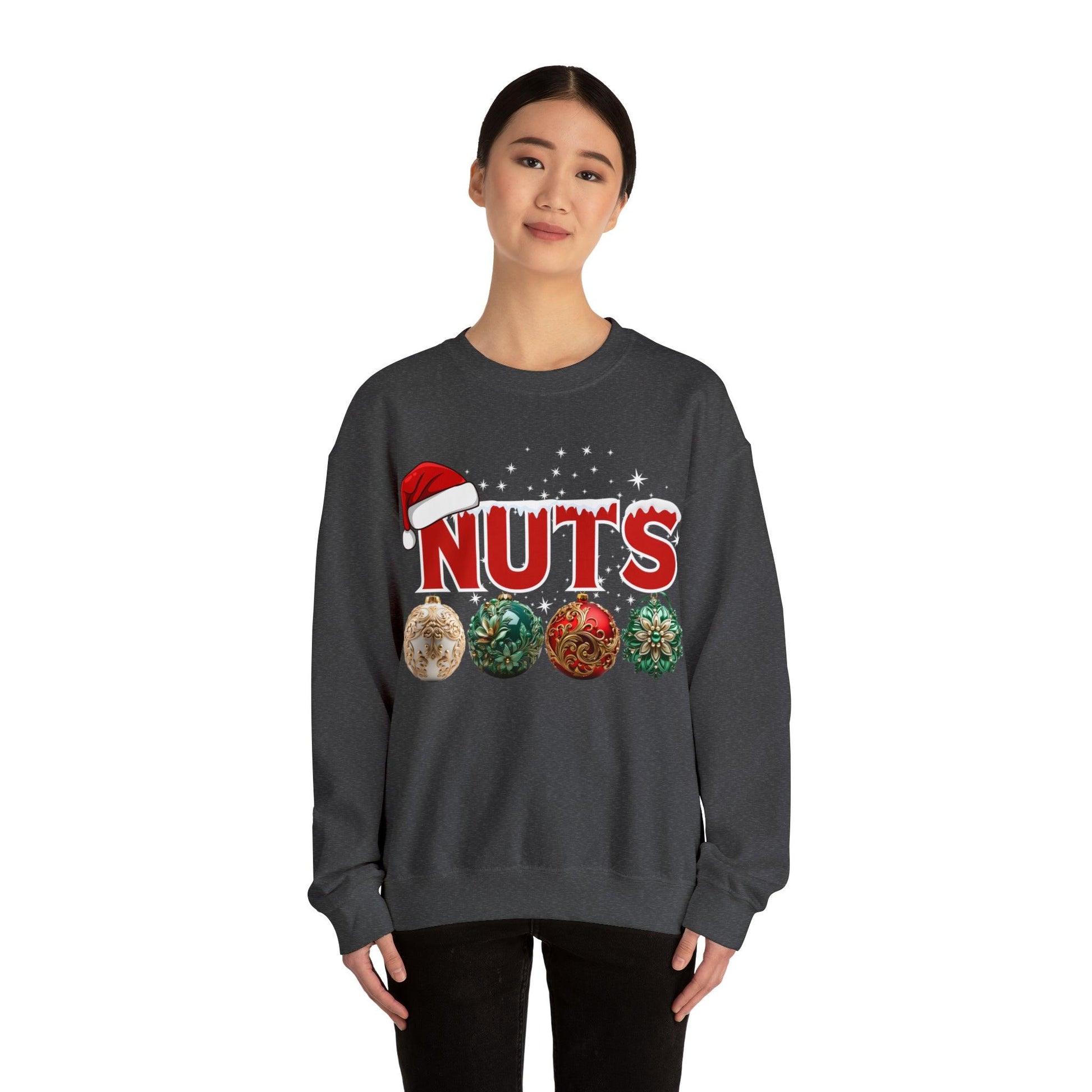 Funny Christmas Matching Shirts Chest Nuts Couples Matching Shirts Holiday Shirt Cute Christmas Shirt Couple Sweater, Family Tee - Giftsmojo