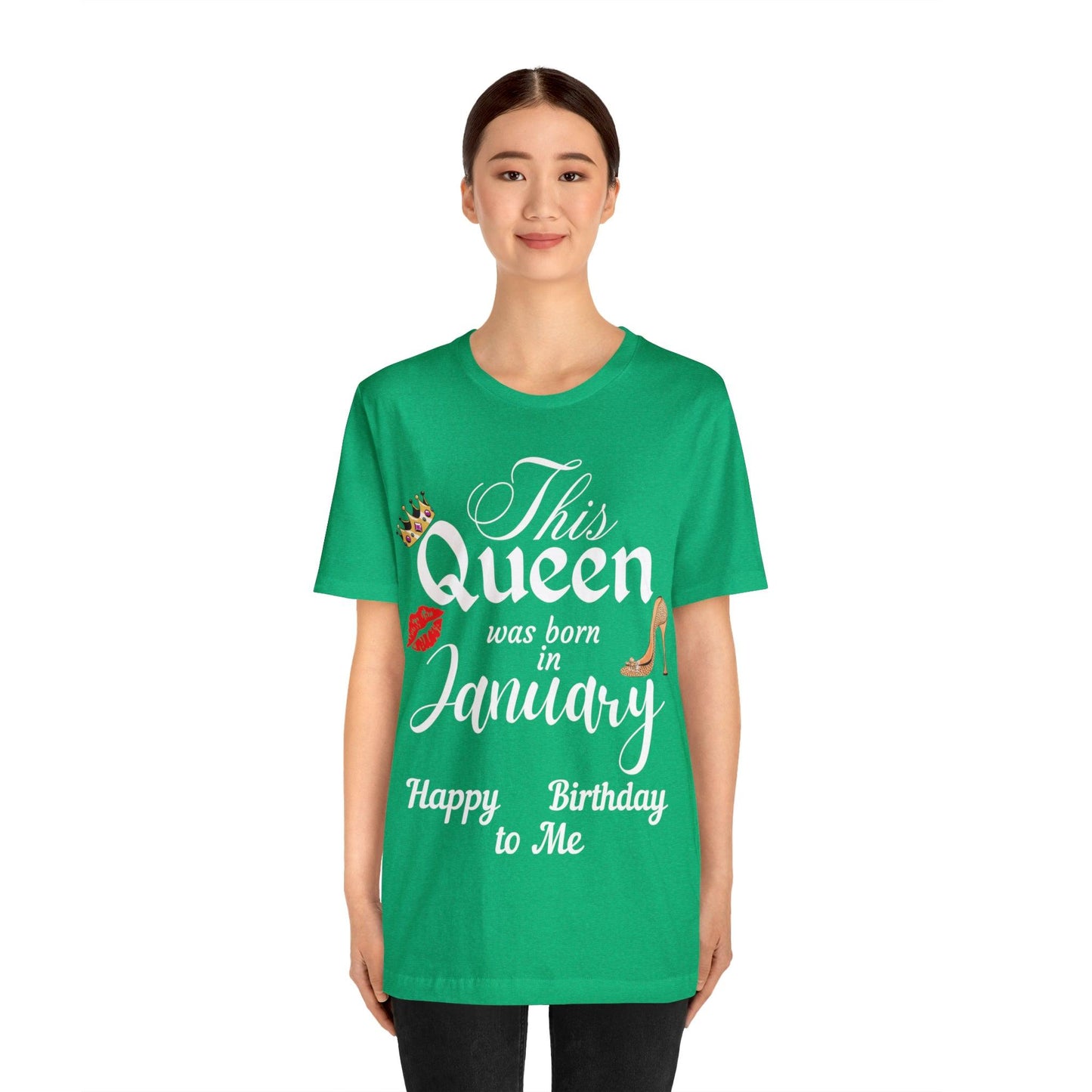 Birthday Queen Shirt, Gift for Birthday, This Queen was born in January Shirt, Funny Queen Shirt, Funny Birthday Shirt, Birthday Gift - Giftsmojo