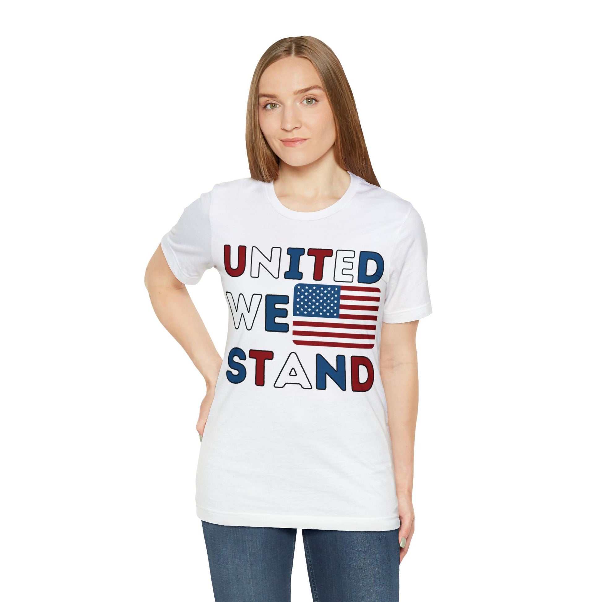 United We Stand shirt, USA Flag shirt, 4th of July shirt, Independence Day shirt - Giftsmojo