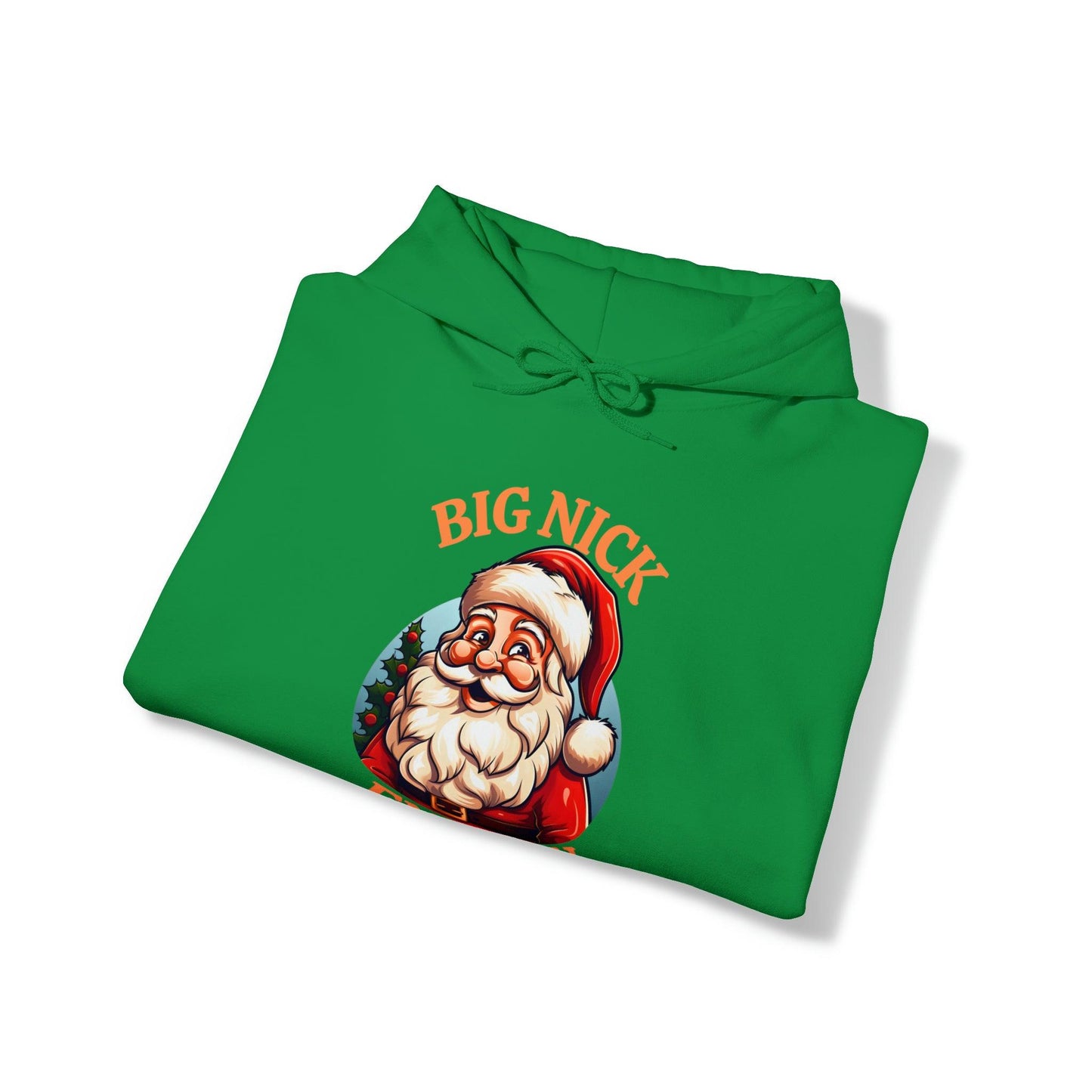 Santa Energy Hoodie Christmas Sweatshirt Santa Hooded Sweatshirt Christmas Sweater Pullover Big Nick Energy Christmas Pullover Santa Claus Shirt - Giftsmojo