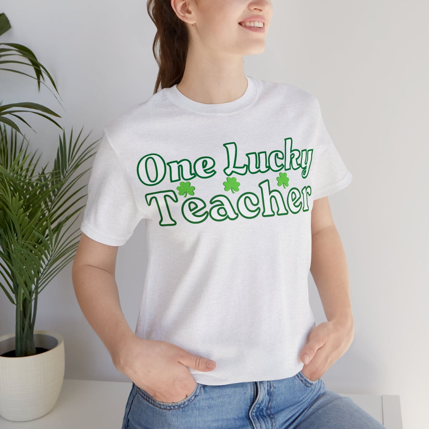 One Lucky Teacher Shirt feeling Lucky St Patrick's Day shirt