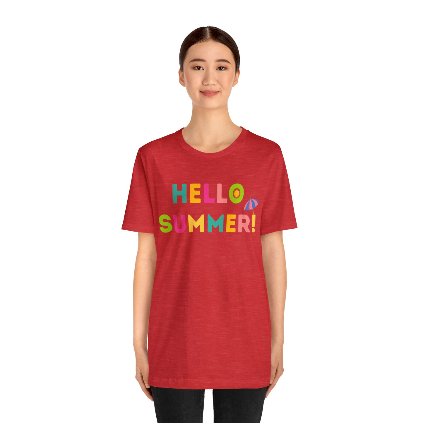 Hello Summer Shirt, Hello Summer, Summer shirts for women and men, Funny Shirt, Summer Vibes,  Trendy Fashion, Summertime Fun