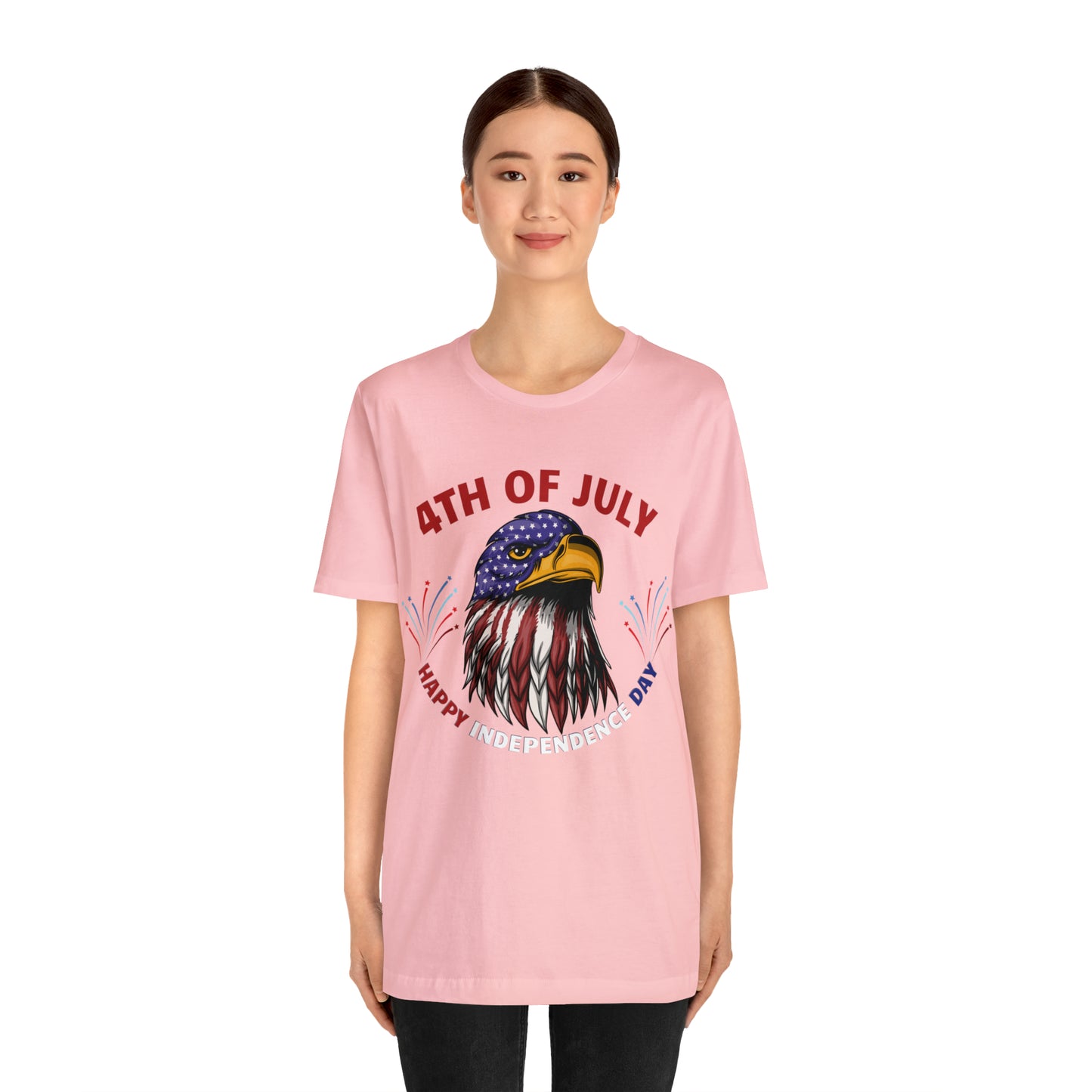 4th of July shirt, Happy Independence Day shirt, Casual Top Tee