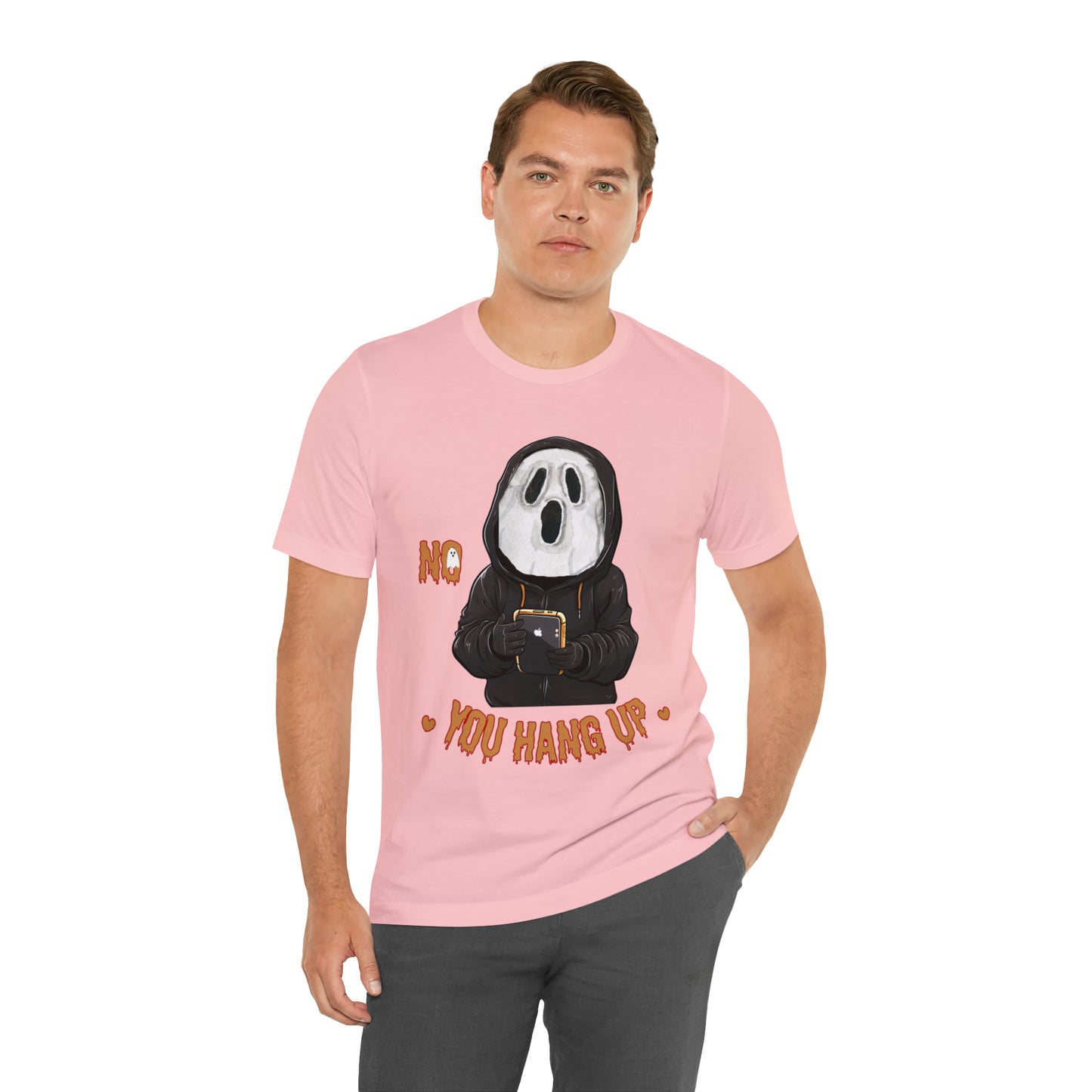 Elevate Your Halloween Style with the Playful 'No You Hang Up' Shirt Spooky shirt