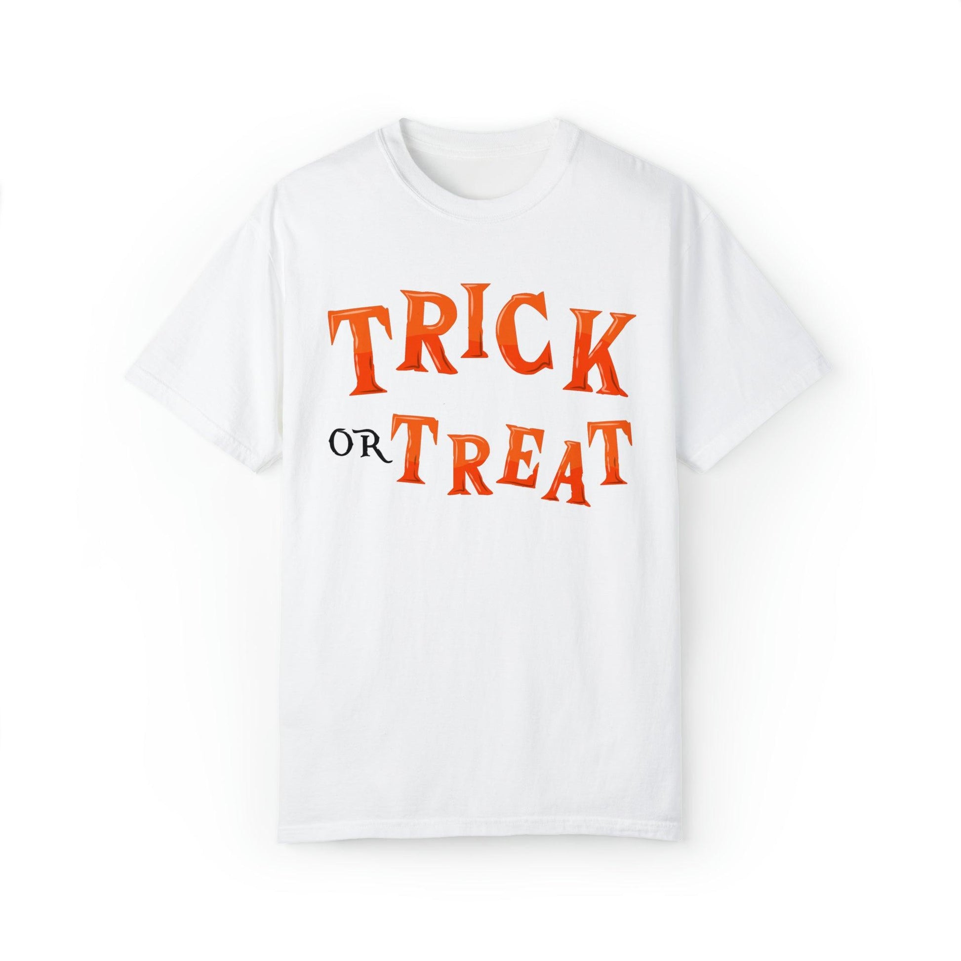 Retro Halloween Tshirt, Trick or Treat Shirt Vintage Shirt Halloween Shirt Cute Spooky Shirt, Halloween Gift Halloween T-shirt - Giftsmojo