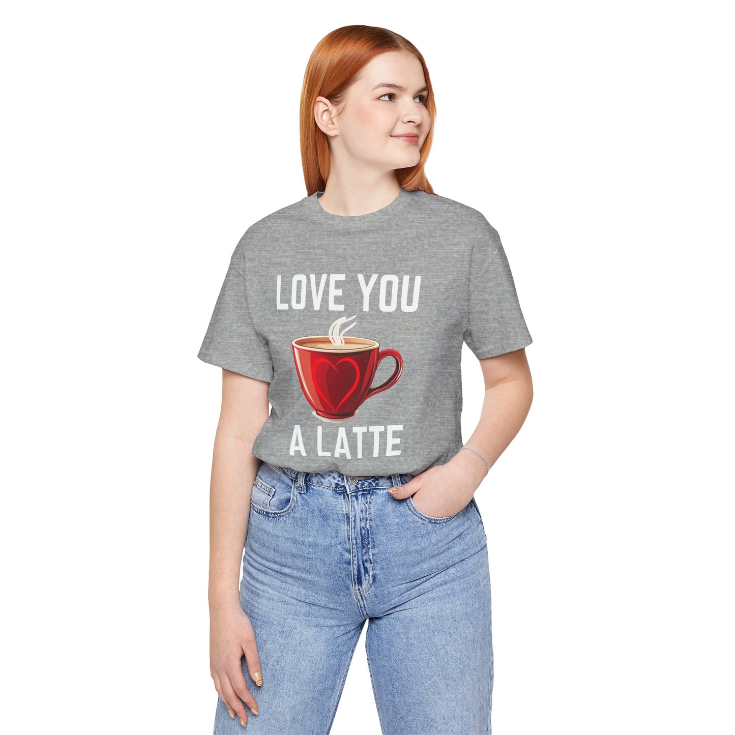 Coffee Lover Unisex Tee - Love You A Latte