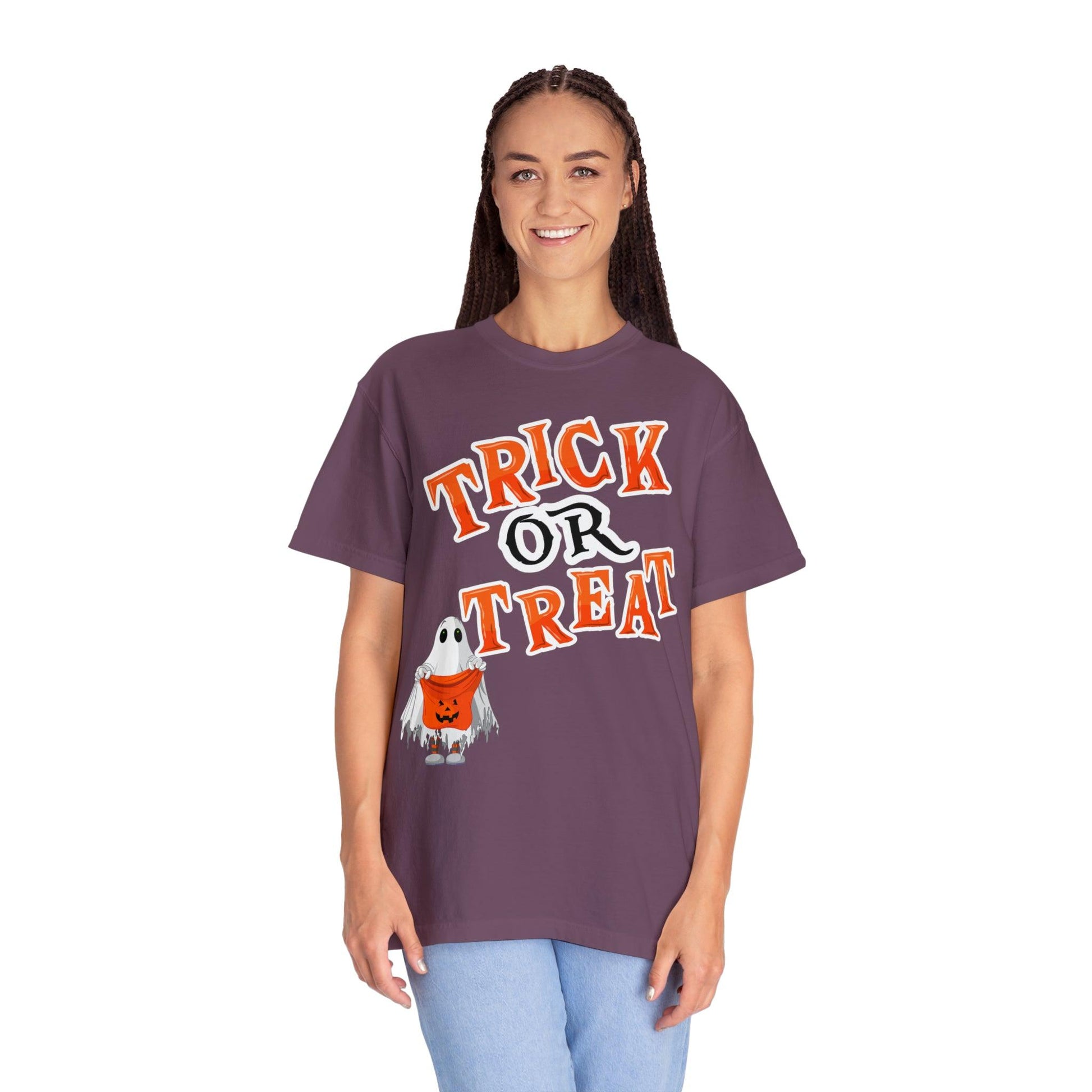 Embrace Halloween Cuteness with Our Cute Trick or Treat Shirt for Women and Men - Limited Edition - Giftsmojo