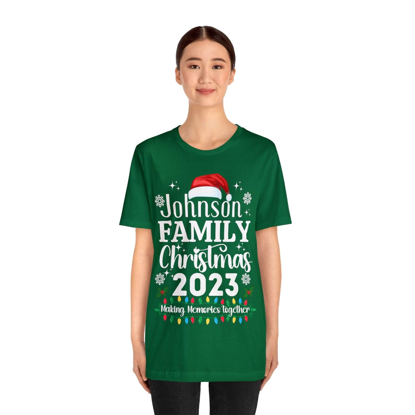 Personalized Christmas Family Matching Shirt, Family Christmas Shirt, Christmas Family Shirt, Custom Group Shirt, Christmas Shirt - Giftsmojo