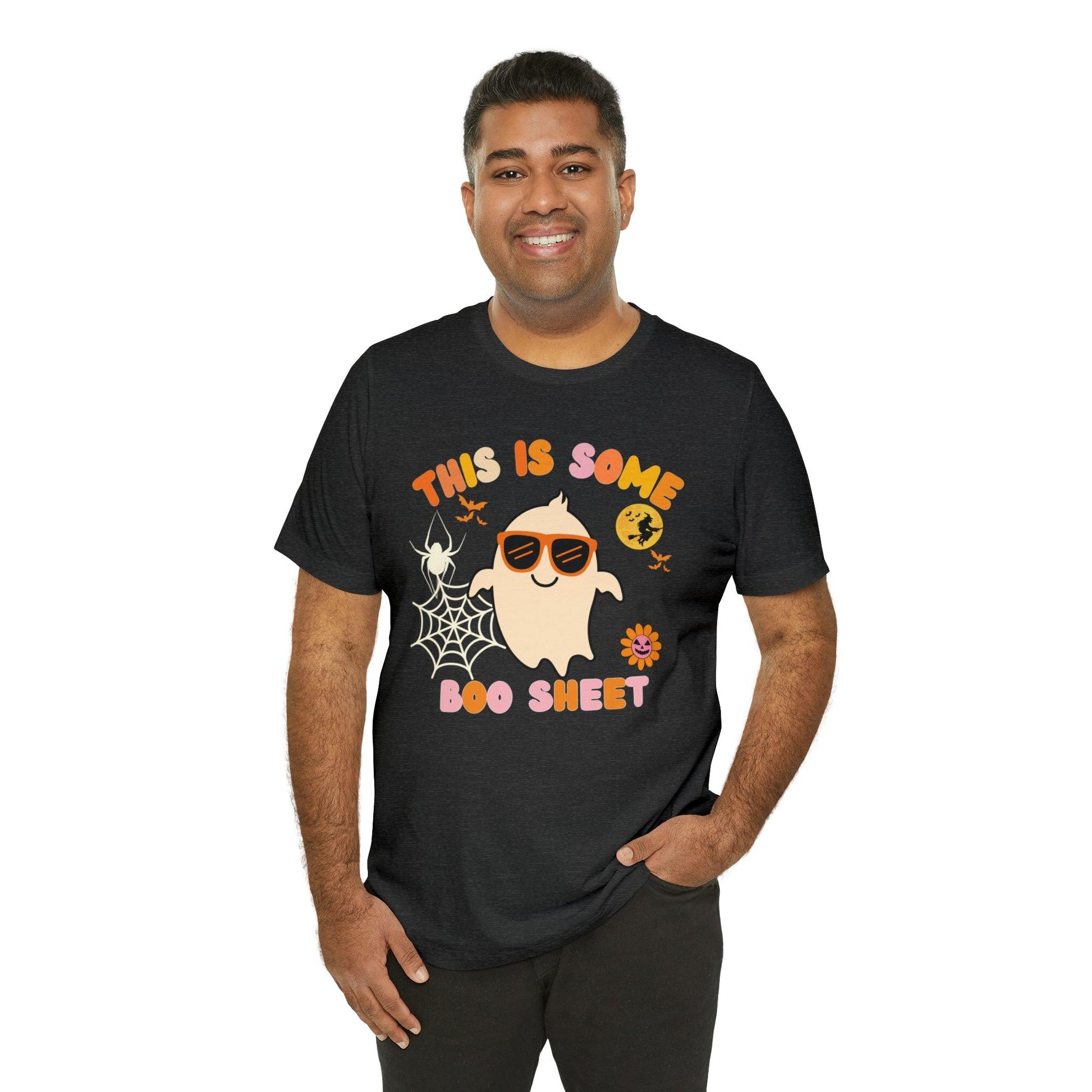 This Is Some Boo Sheet Funny Halloween Shirt Funny Halloween Costume Spooky Season Tee Funny Gift Shirt for Birthday Christmas Anniversary - Giftsmojo