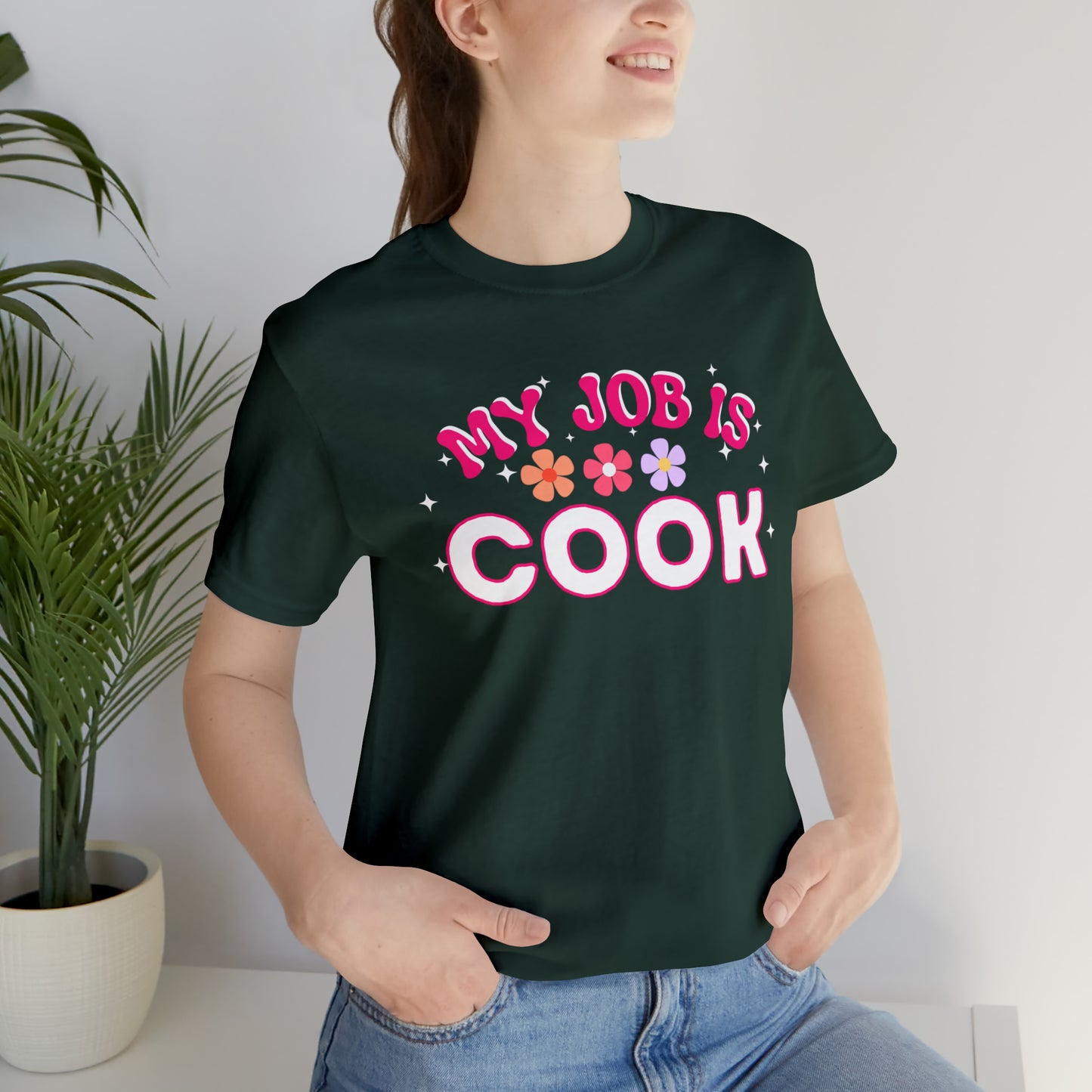 My Job is Cook Shirt Chef Shirt, Restaurant Cook Shirt Mom Shirt Dad Shirt