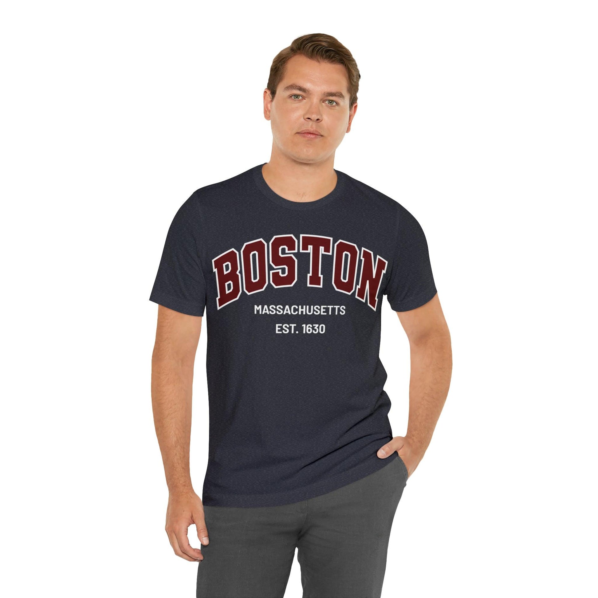 Boston Massachusetts T-shirt, Boston Shirt Boston Souvenir Boston TShirt, Boston Gift - Giftsmojo