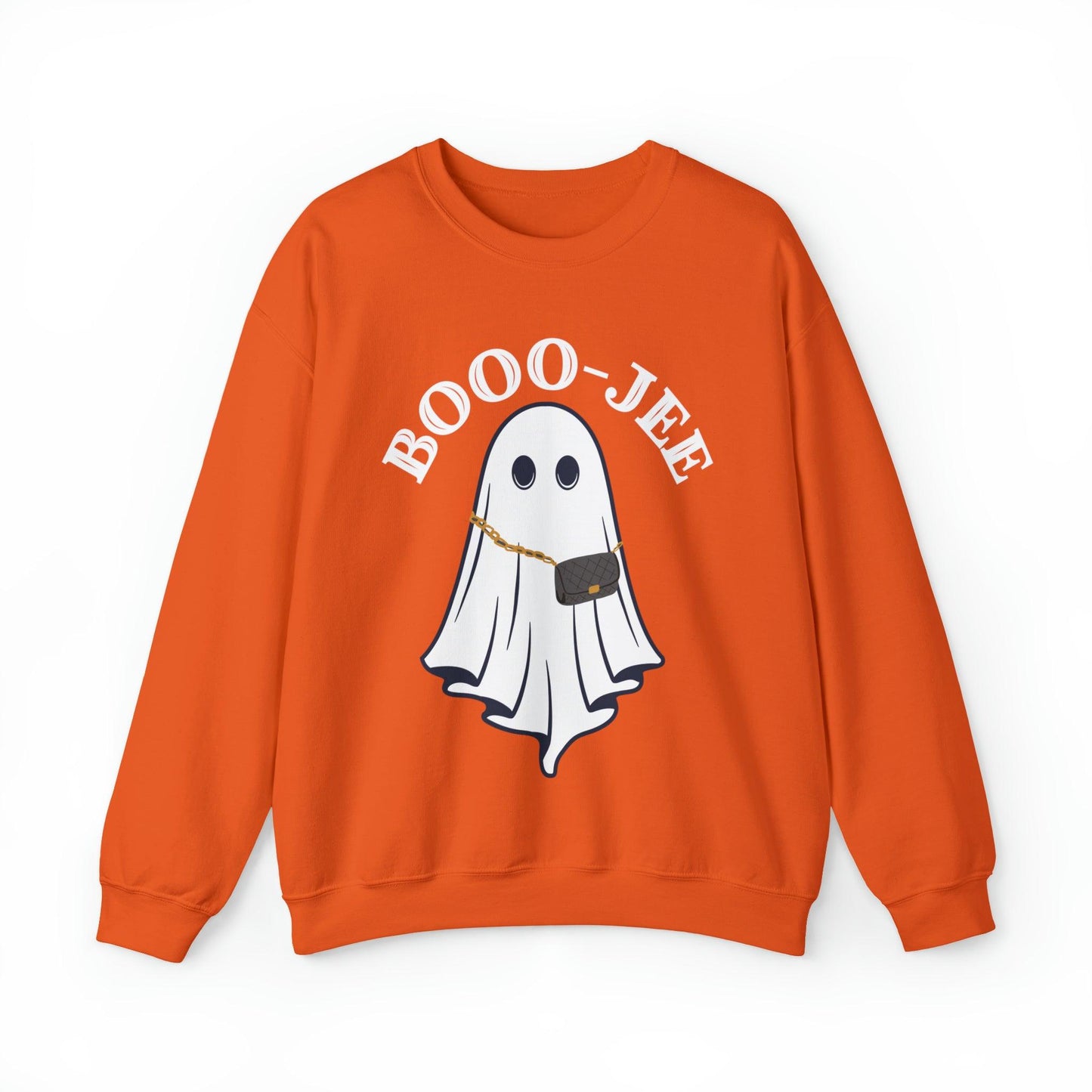 Booo-Jee Halloween Sweatshirt, Boo Halloween Sweatshirt, Spooky Ghost Sweatshirt, Boo Jee Shirt, Halloween Ghost Sweatshirt, Halloween Boo Shirt - Giftsmojo