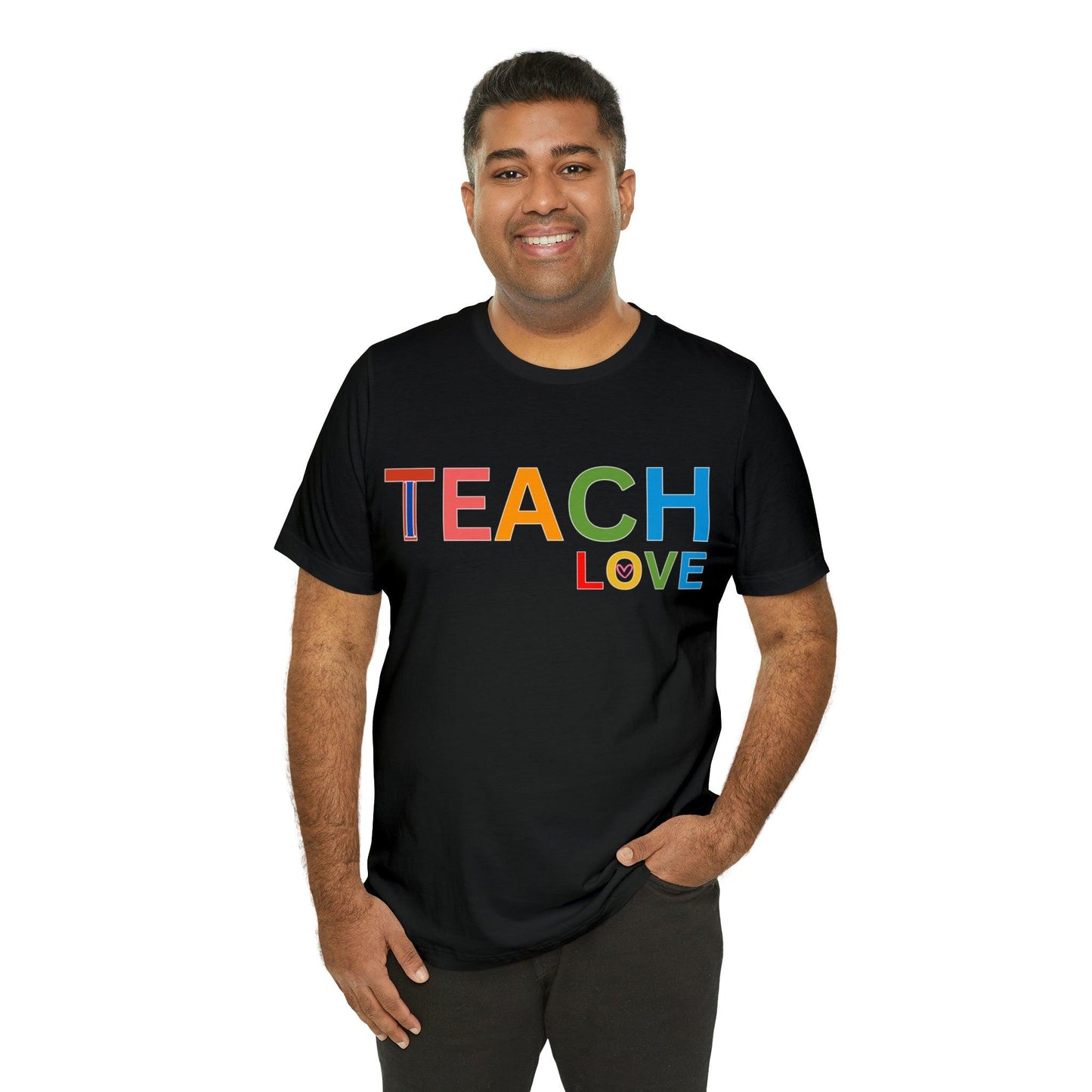 I Teach Love Shirt, Teacher Shirt, Teacher Appreciation Gift for Teachers - Giftsmojo